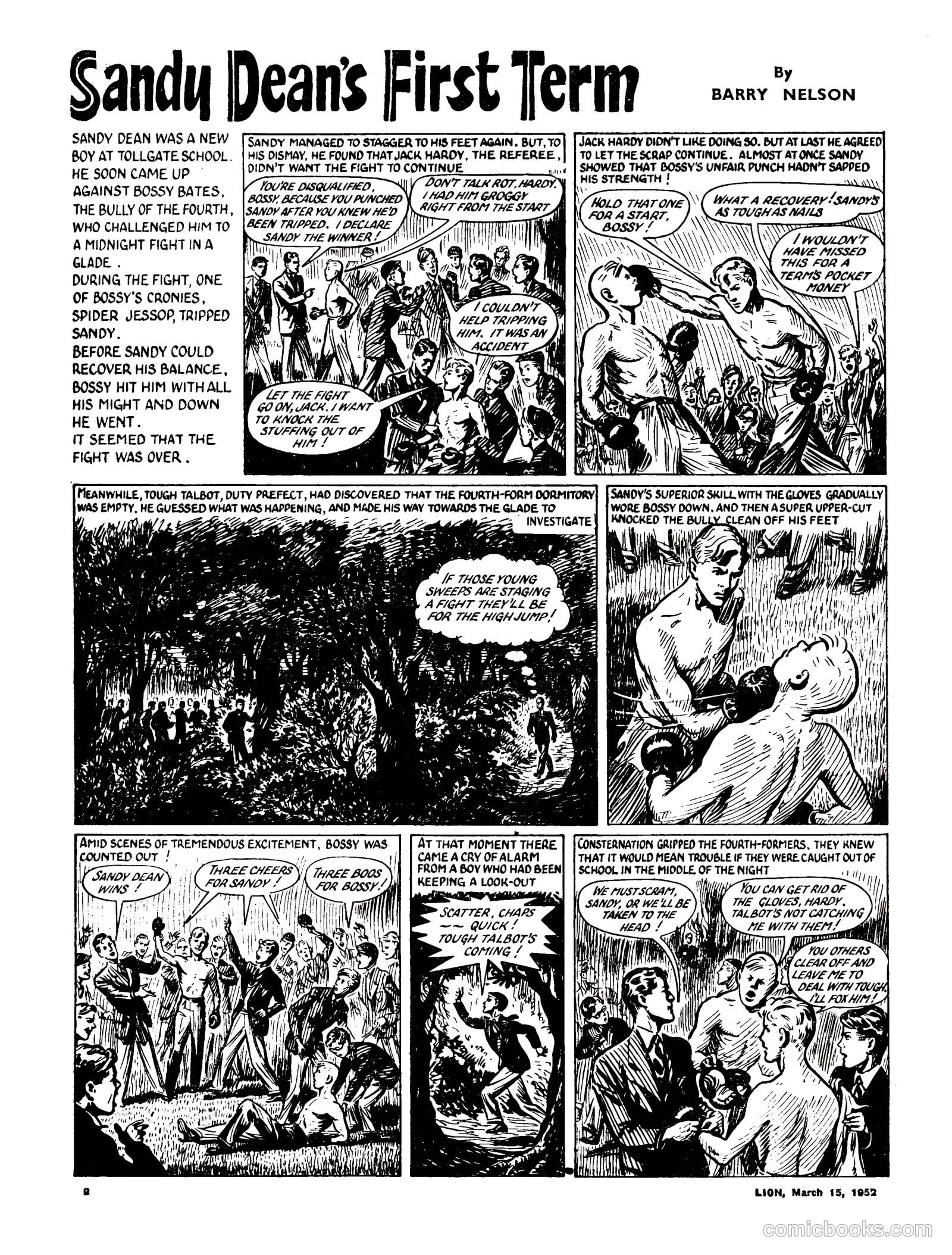 Lion #4 (1952) — page 2 of 20