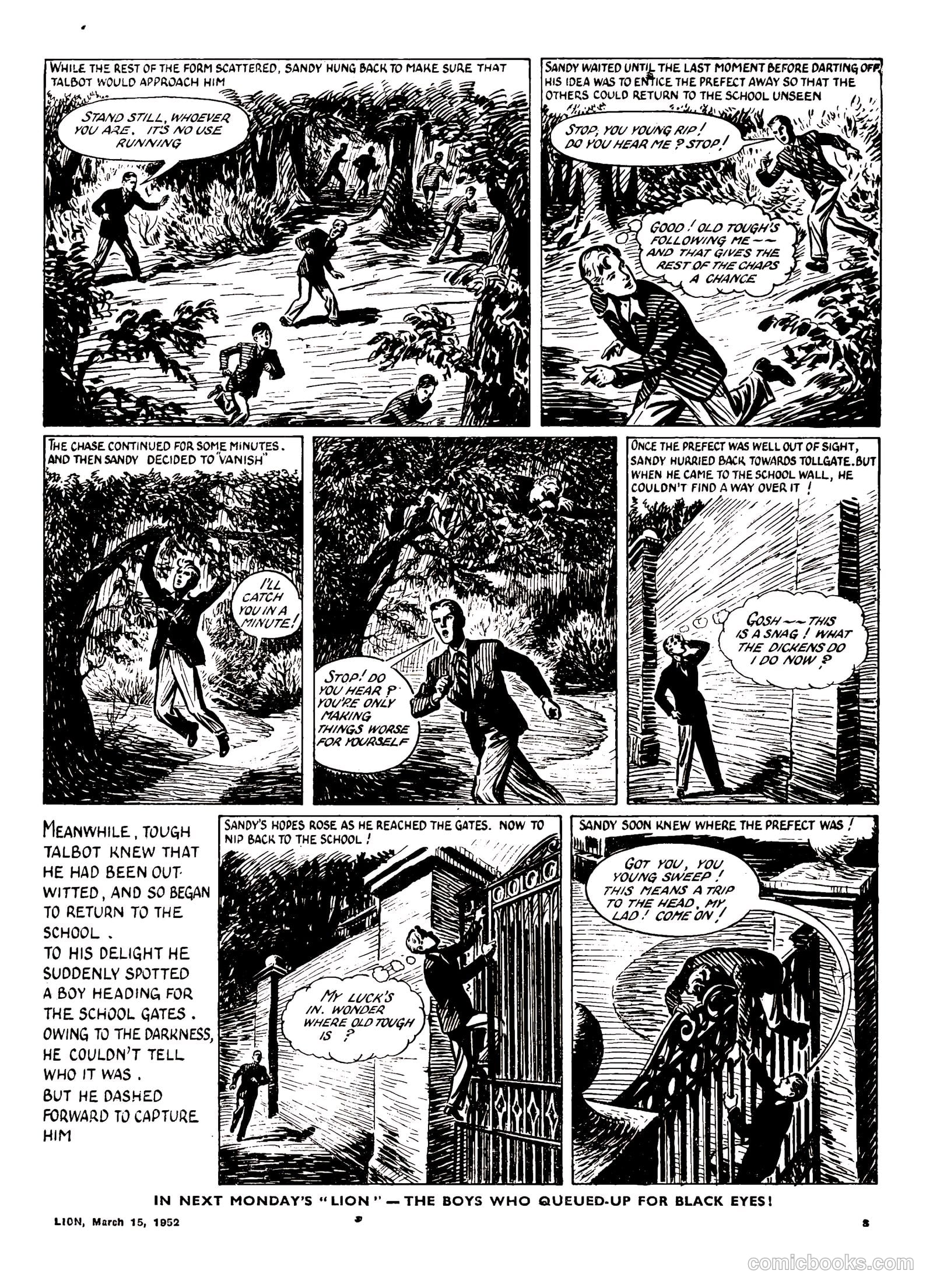 Lion #4 (1952) — page 3 of 20