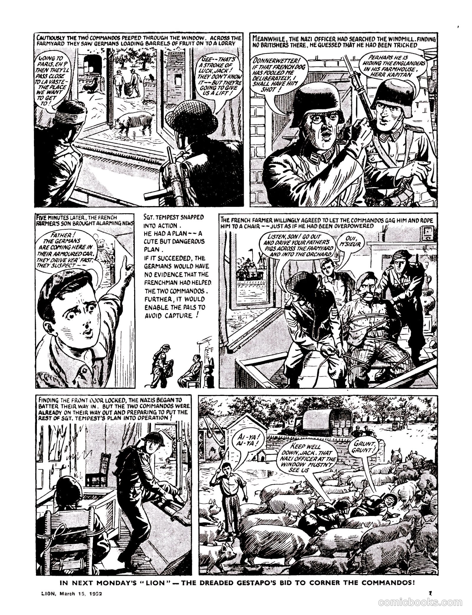 Lion #4 (1952) — page 7 of 20