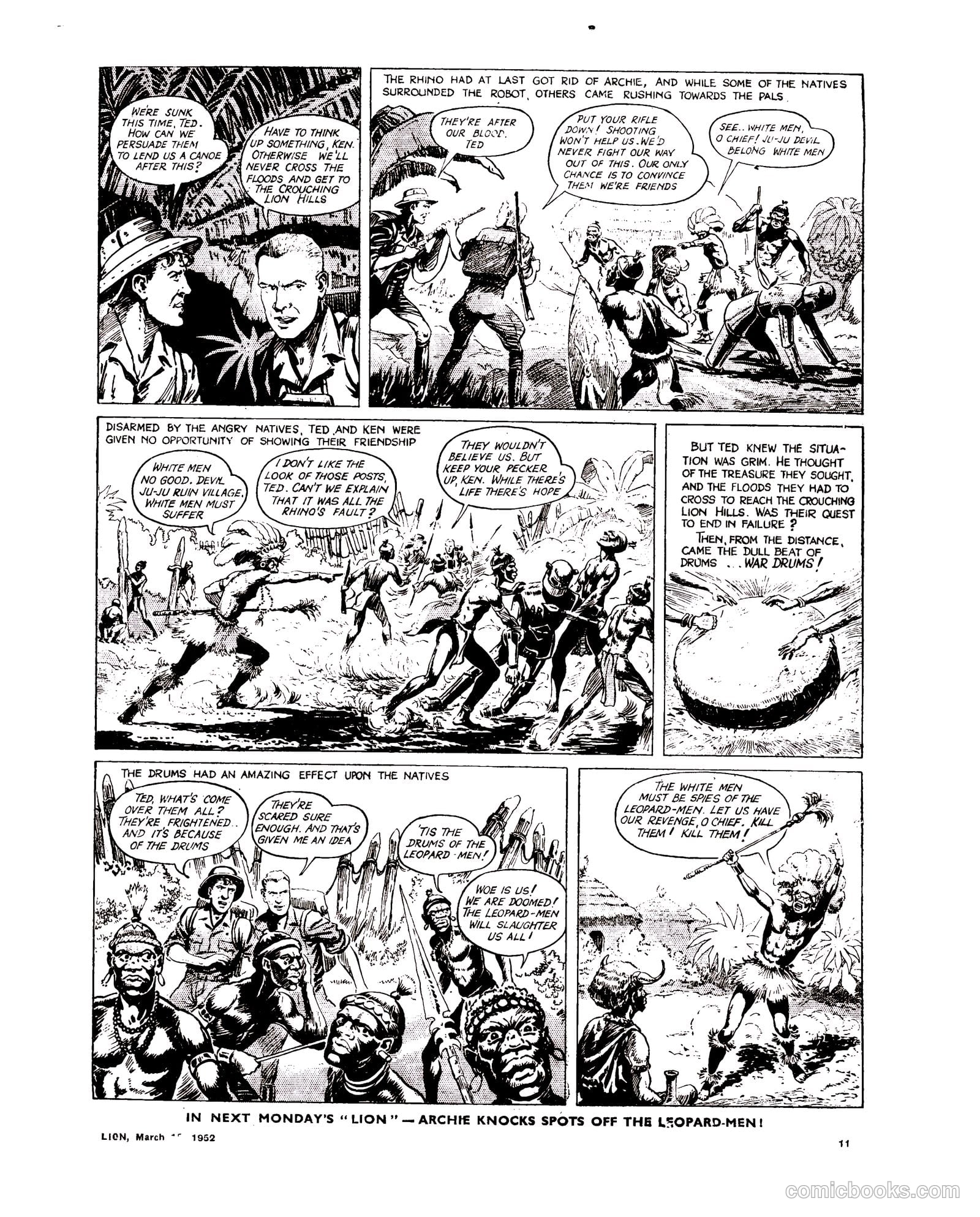 Lion #4 (1952) — page 11 of 20