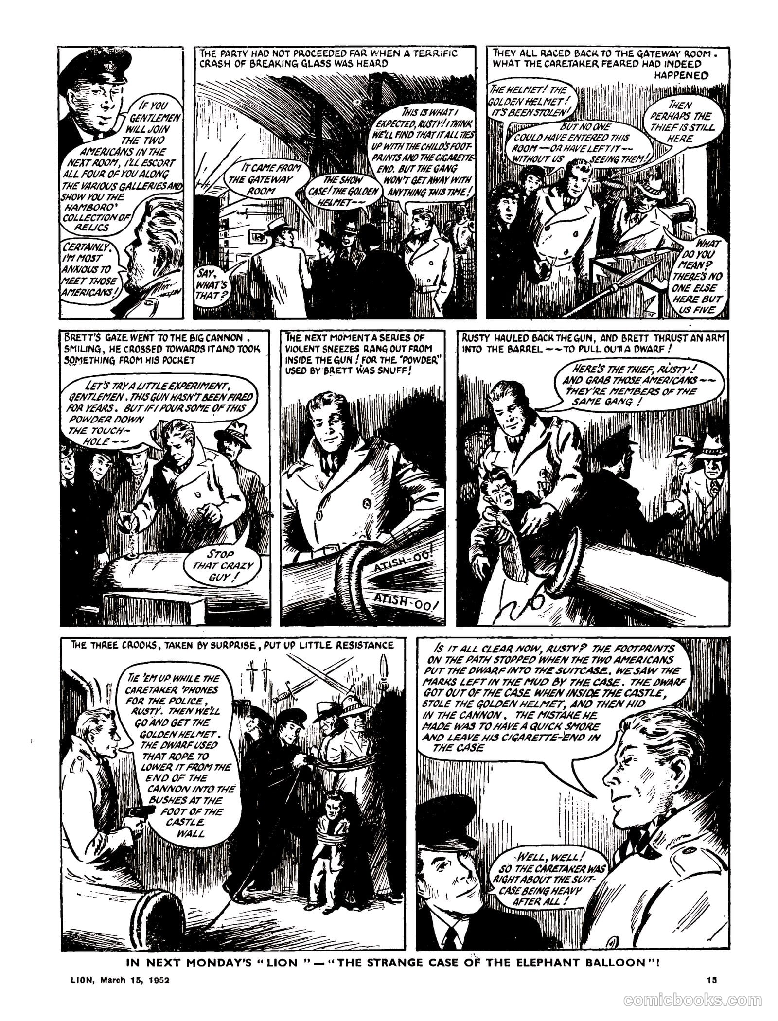 Lion #4 (1952) — page 15 of 20