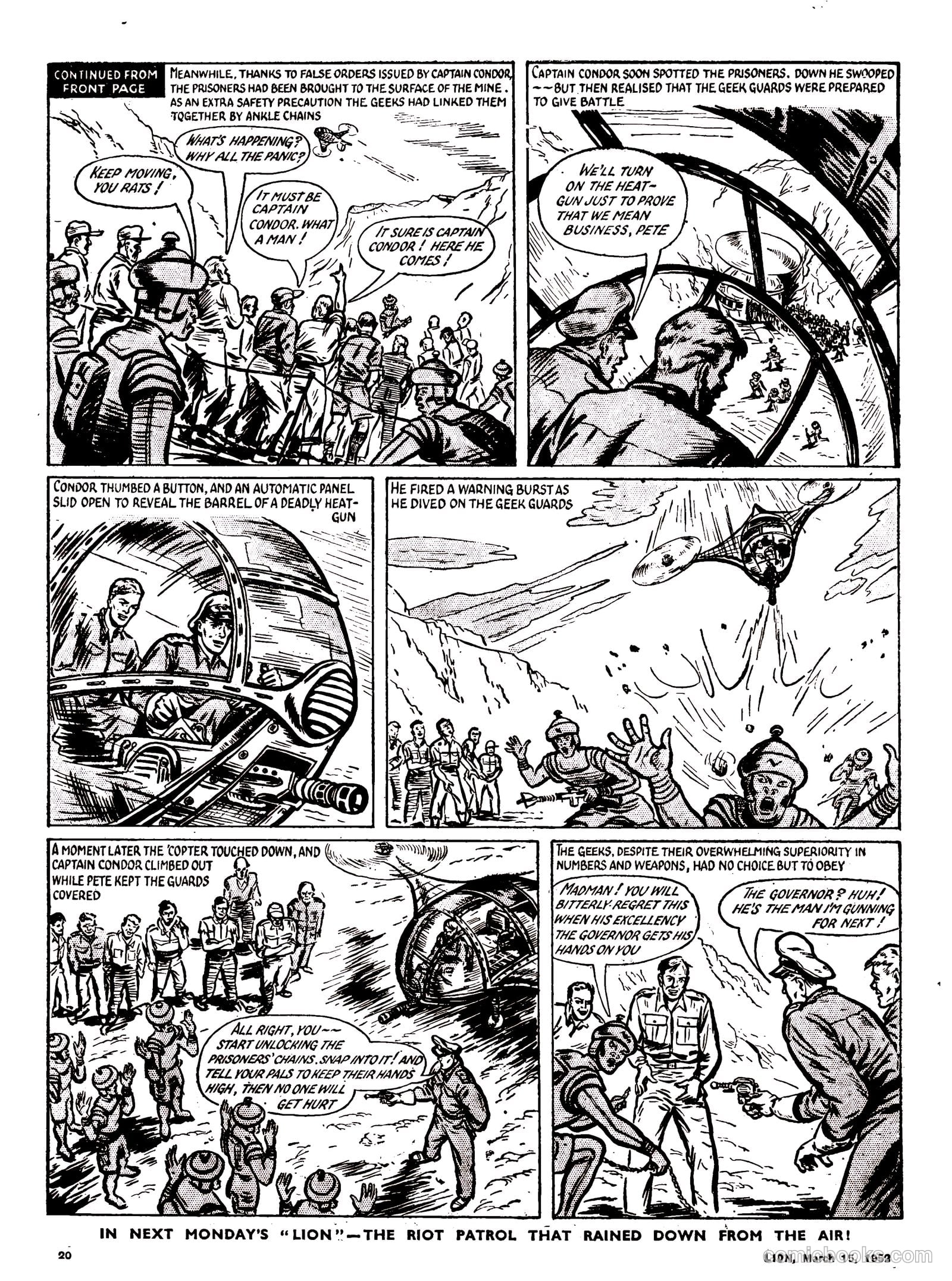 Lion #4 (1952) — page 20 of 20