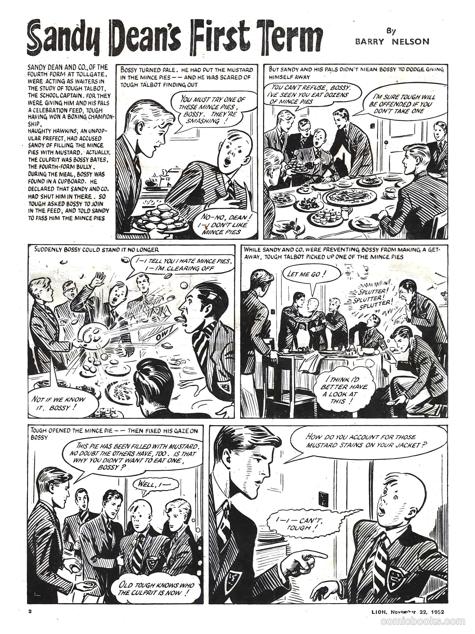 Lion #40 (1952) — page 2 of 20