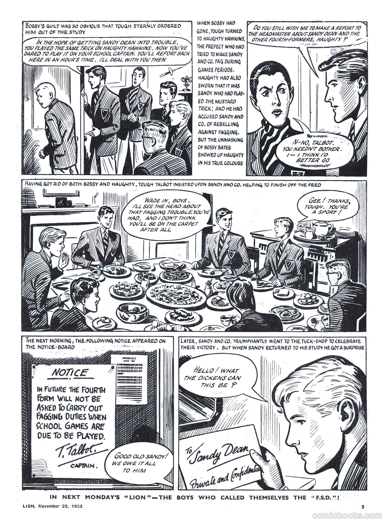 Lion #40 (1952) — page 3 of 20