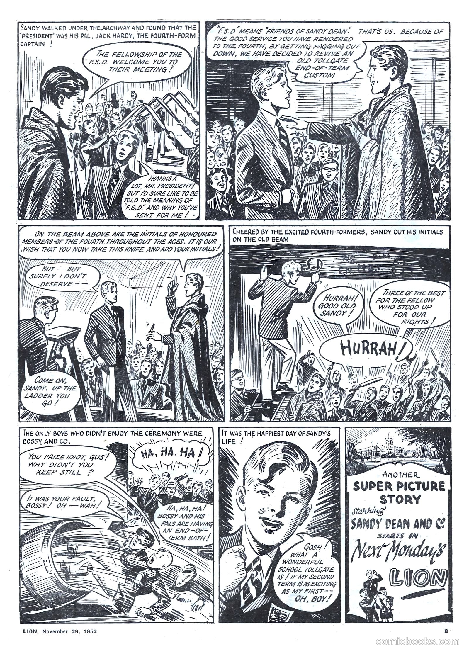 Lion #41 (1952) — page 3 of 20