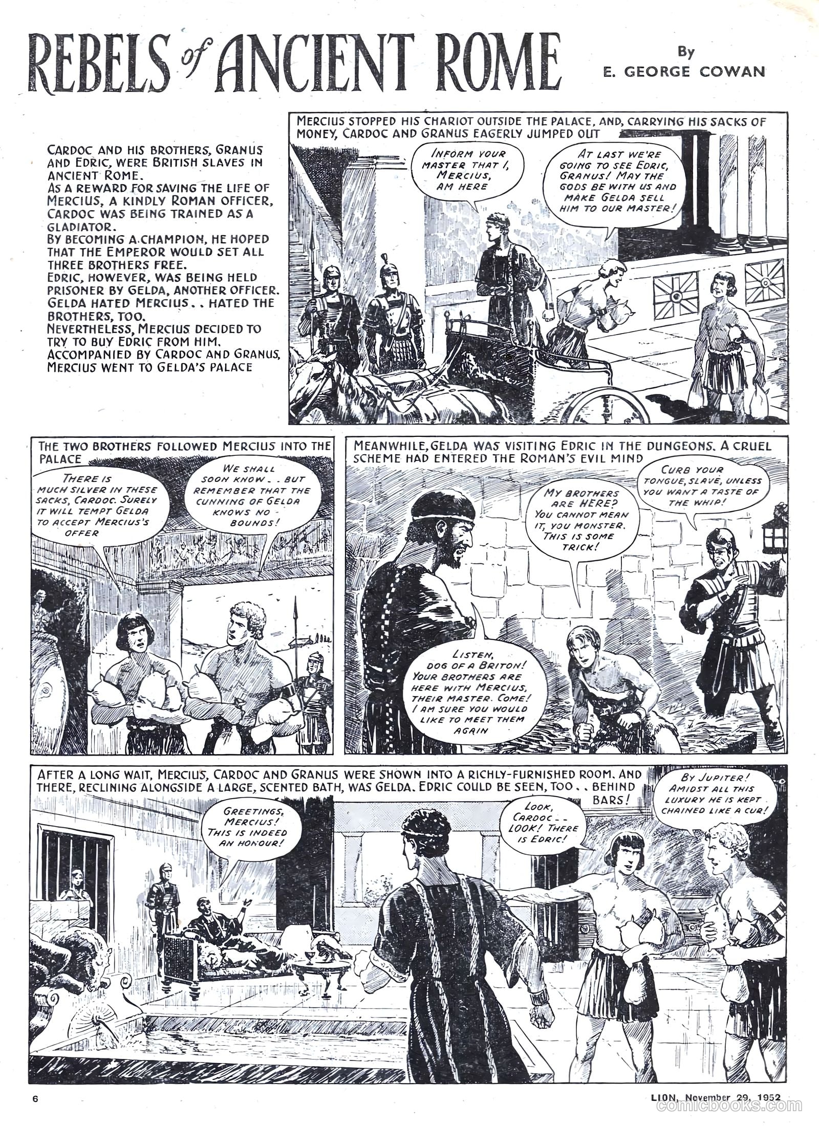 Lion #41 (1952) — page 6 of 20