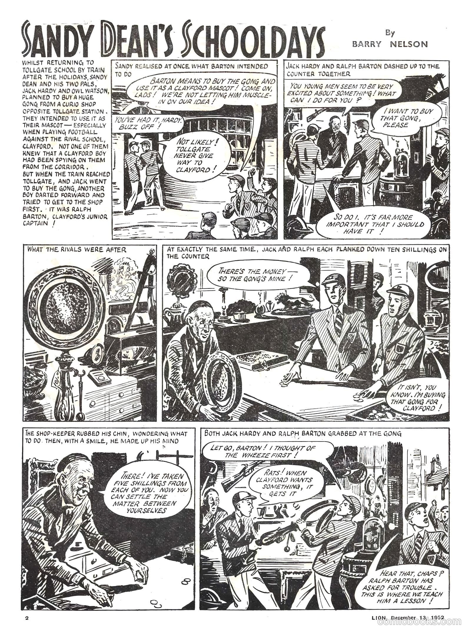 Lion #43 (1952) — page 2 of 20