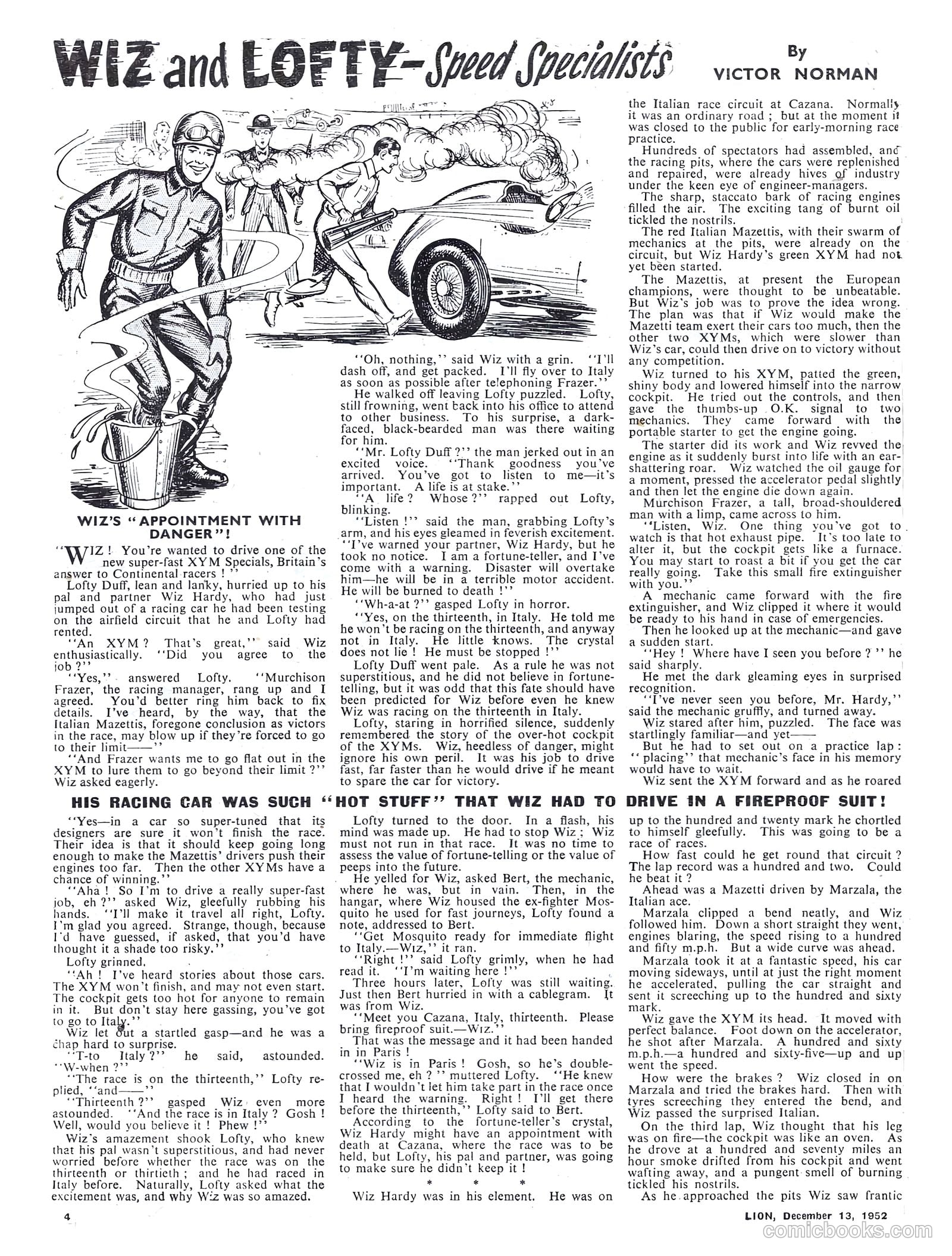 Lion #43 (1952) — page 4 of 20