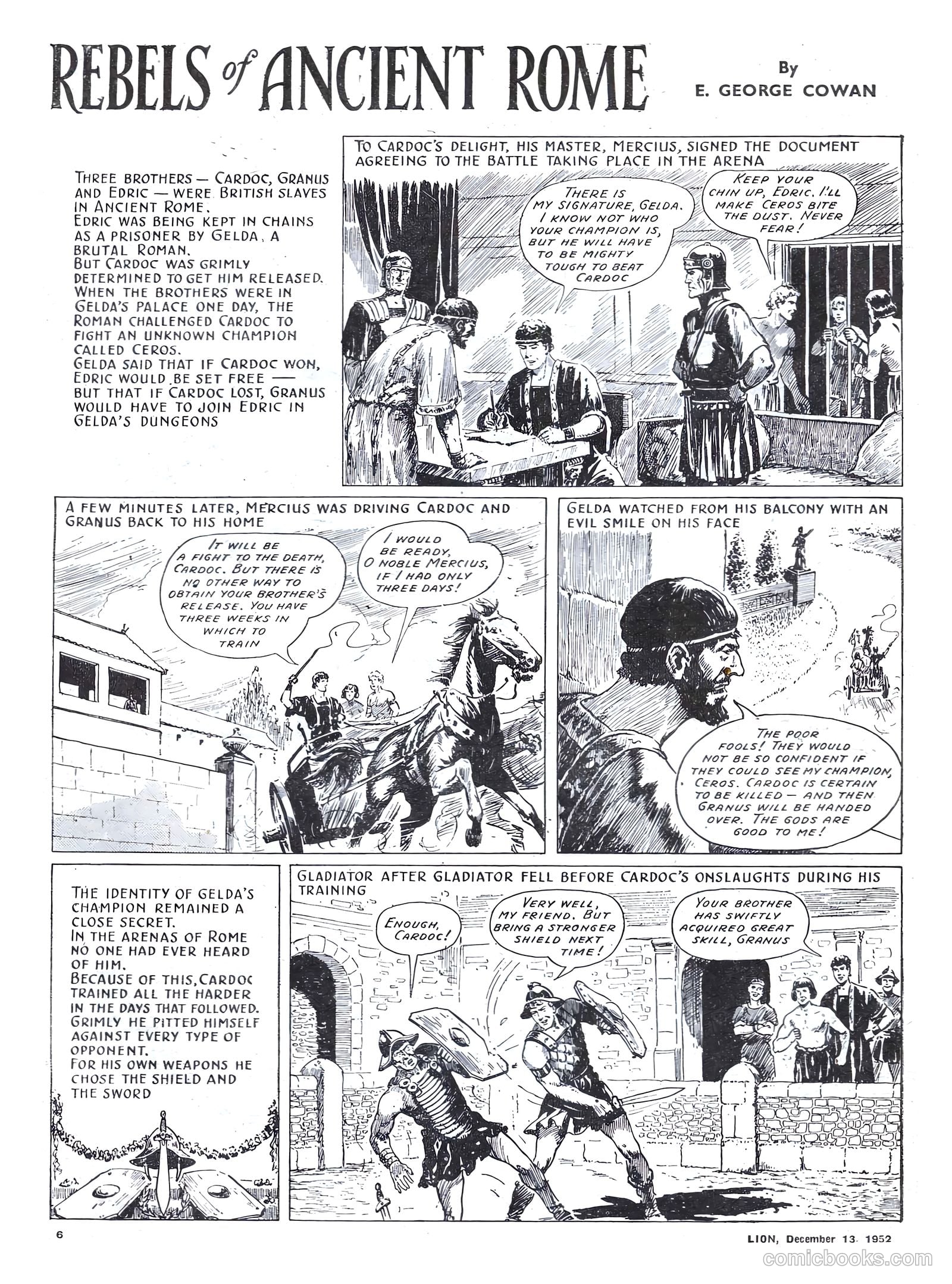 Lion #43 (1952) — page 6 of 20