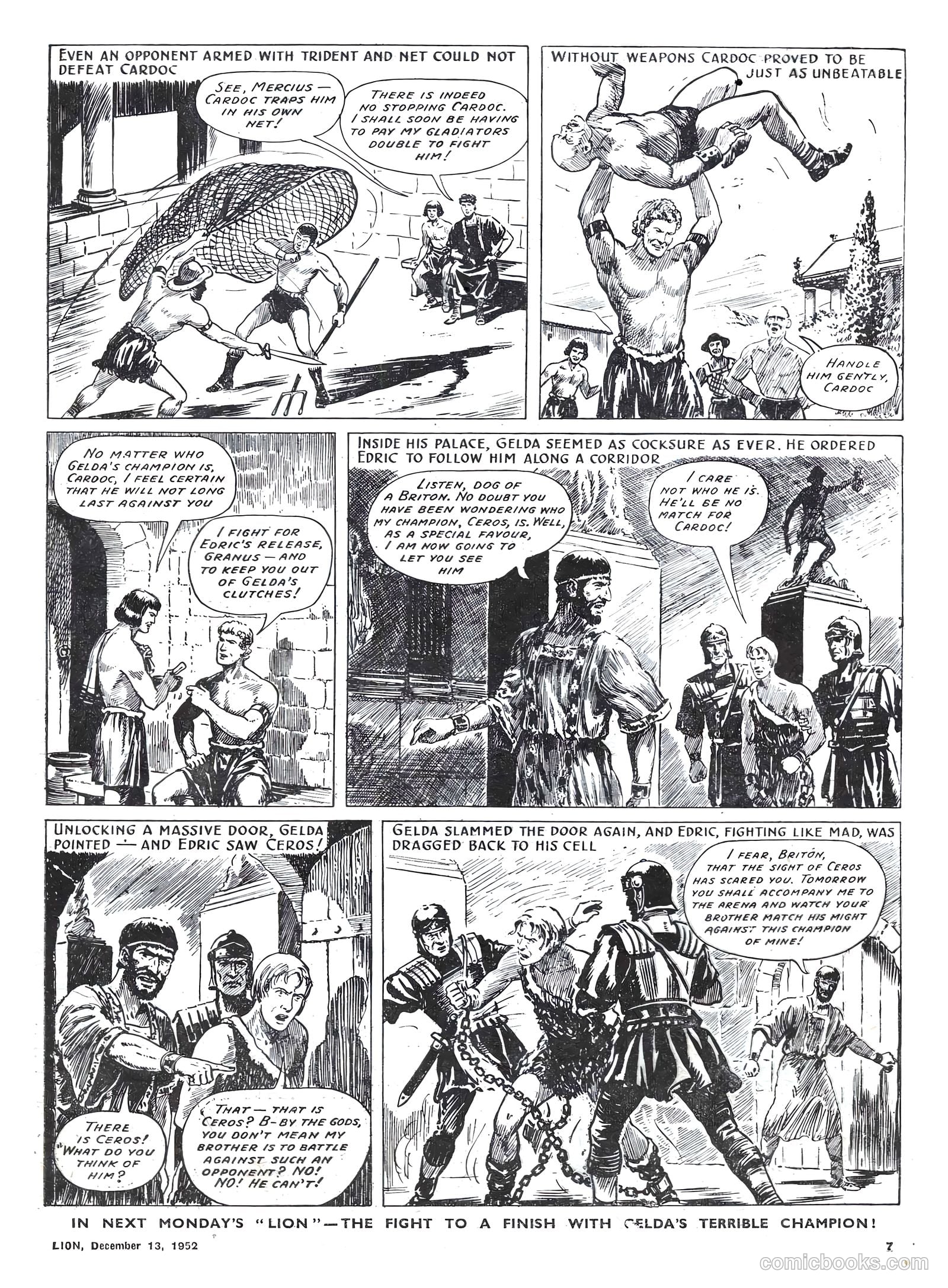 Lion #43 (1952) — page 7 of 20