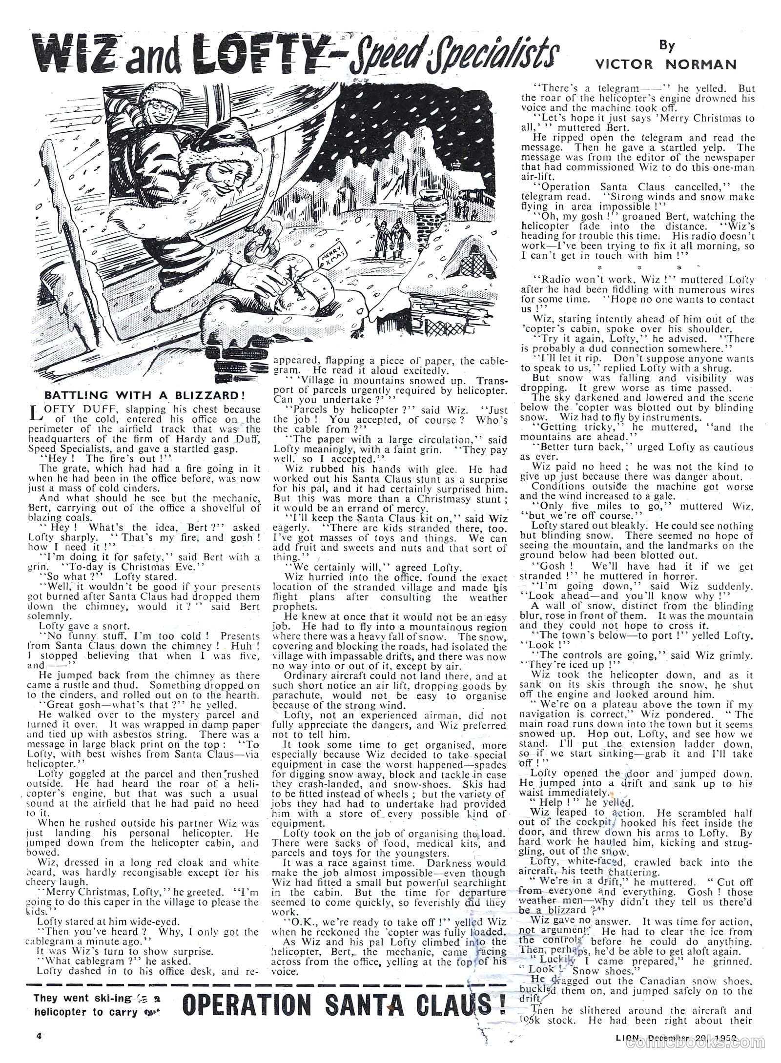 Lion #44 (1952) — page 4 of 20