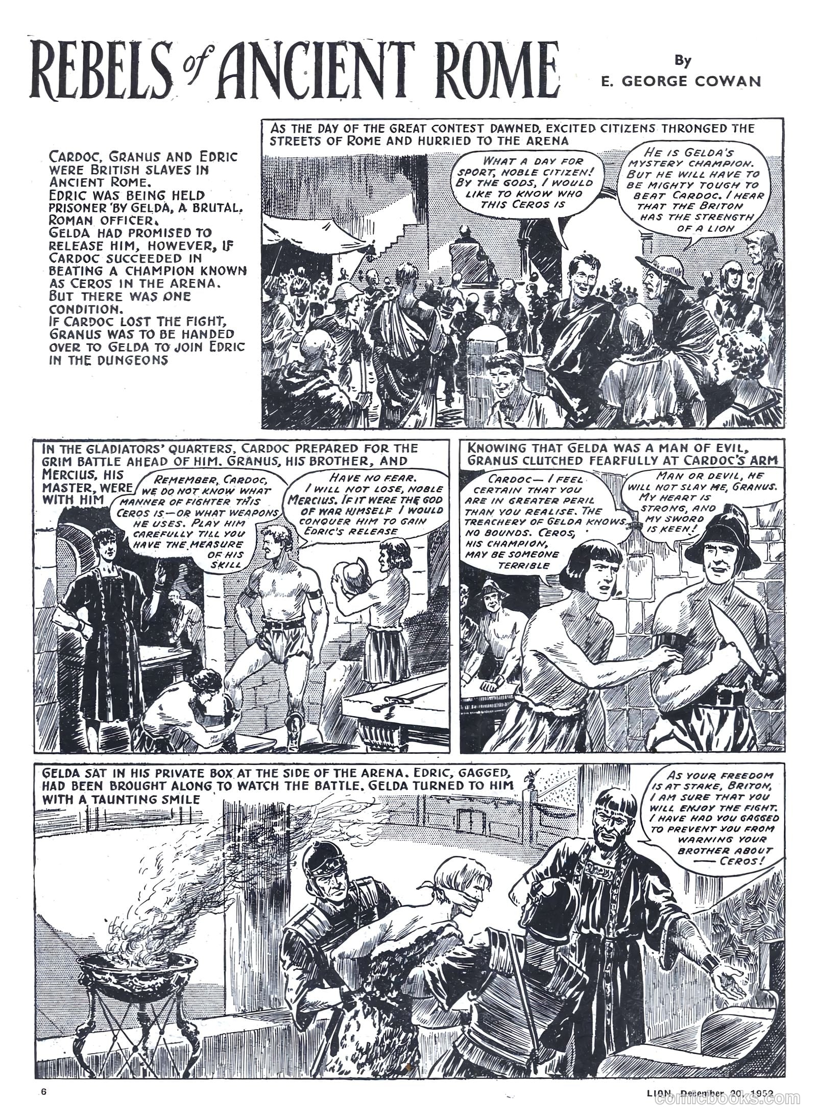 Lion #44 (1952) — page 6 of 20