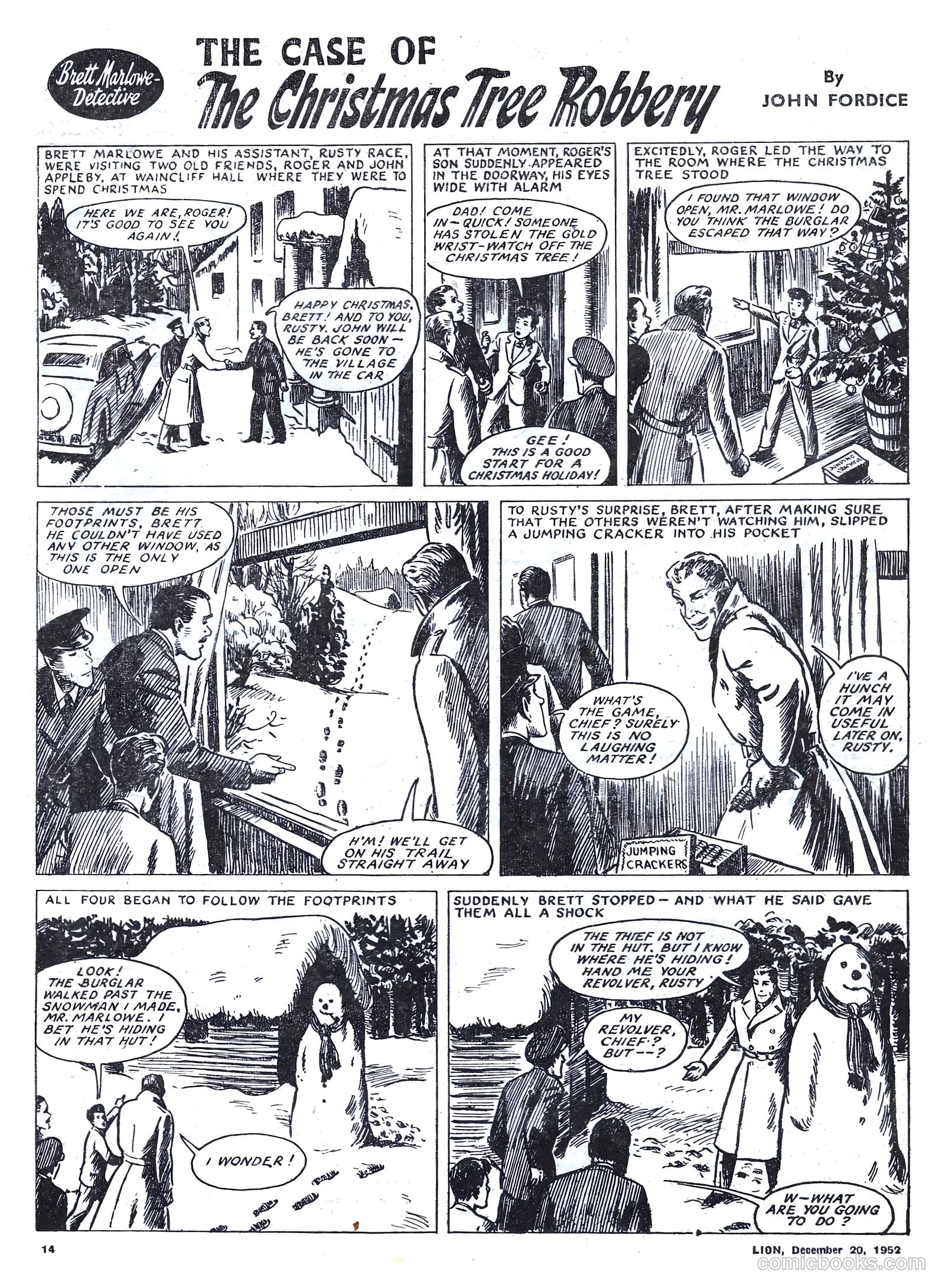 Lion #44 (1952) — page 14 of 20