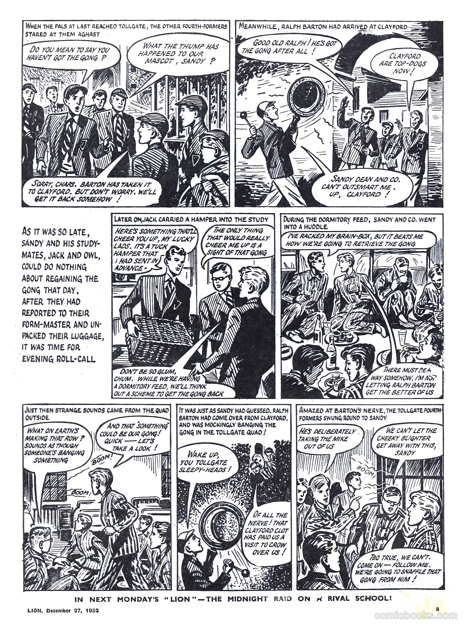 Lion #45 (1952) — page 3 of 20