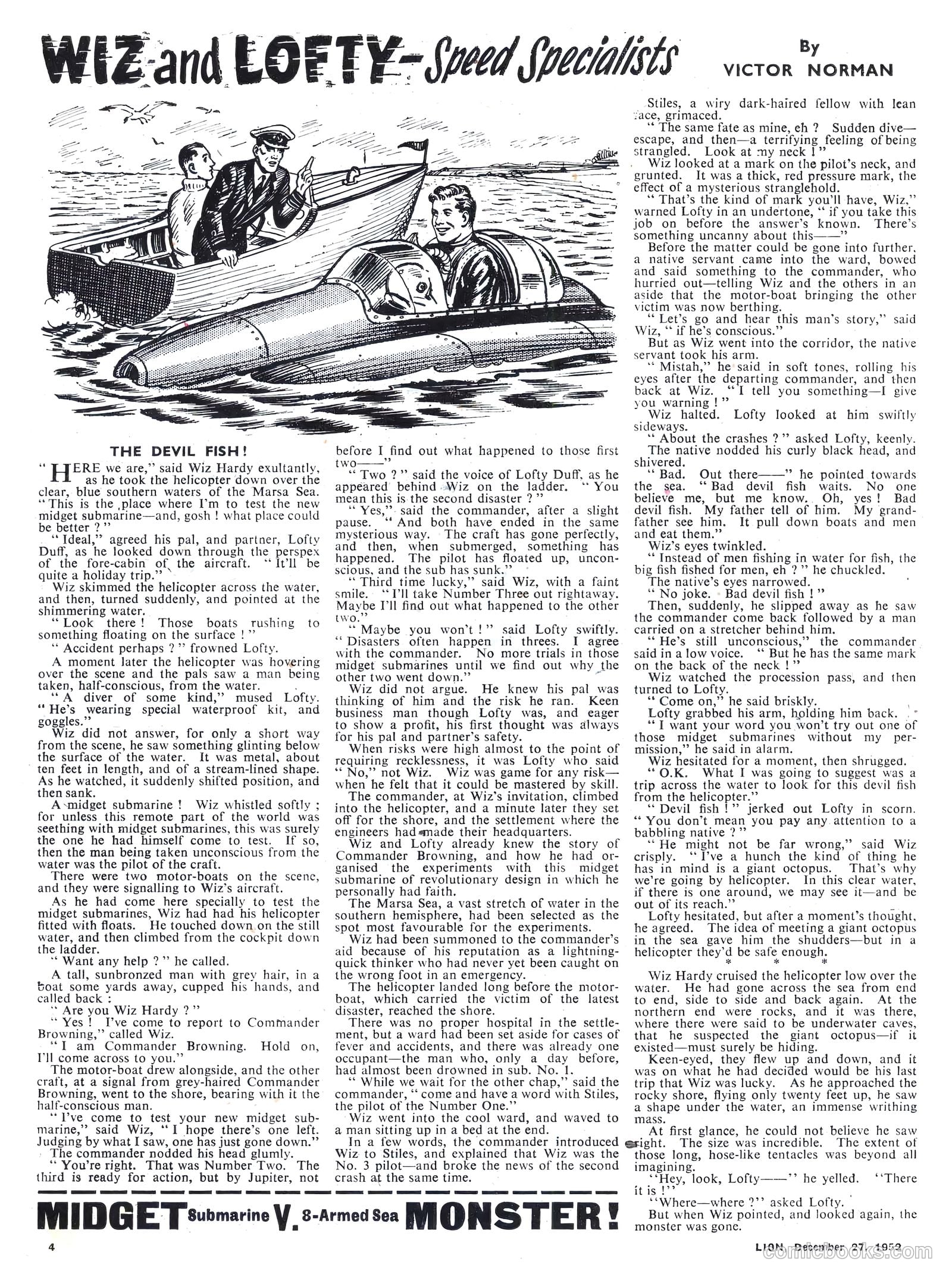 Lion #45 (1952) — page 4 of 20