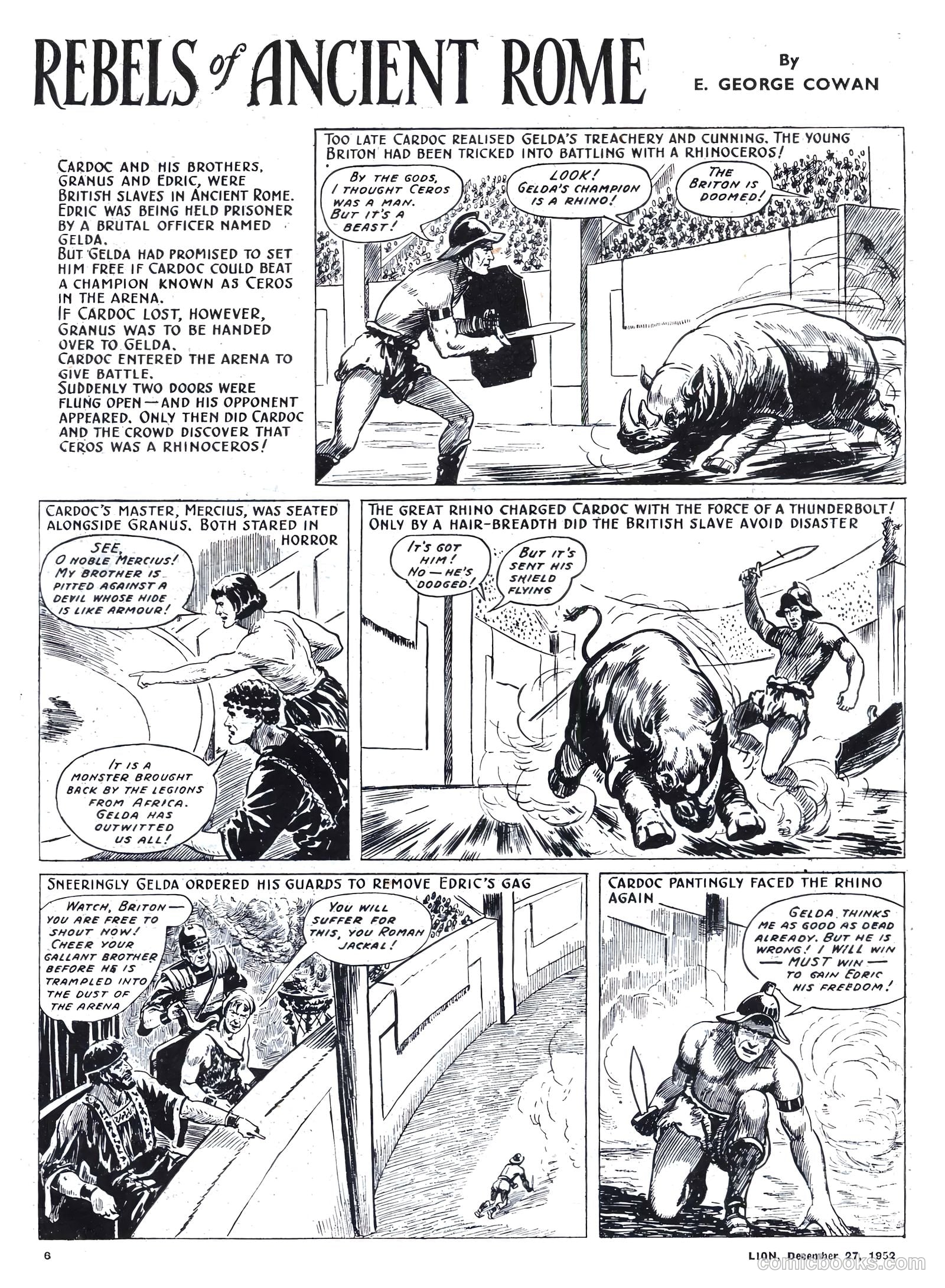 Lion #45 (1952) — page 6 of 20