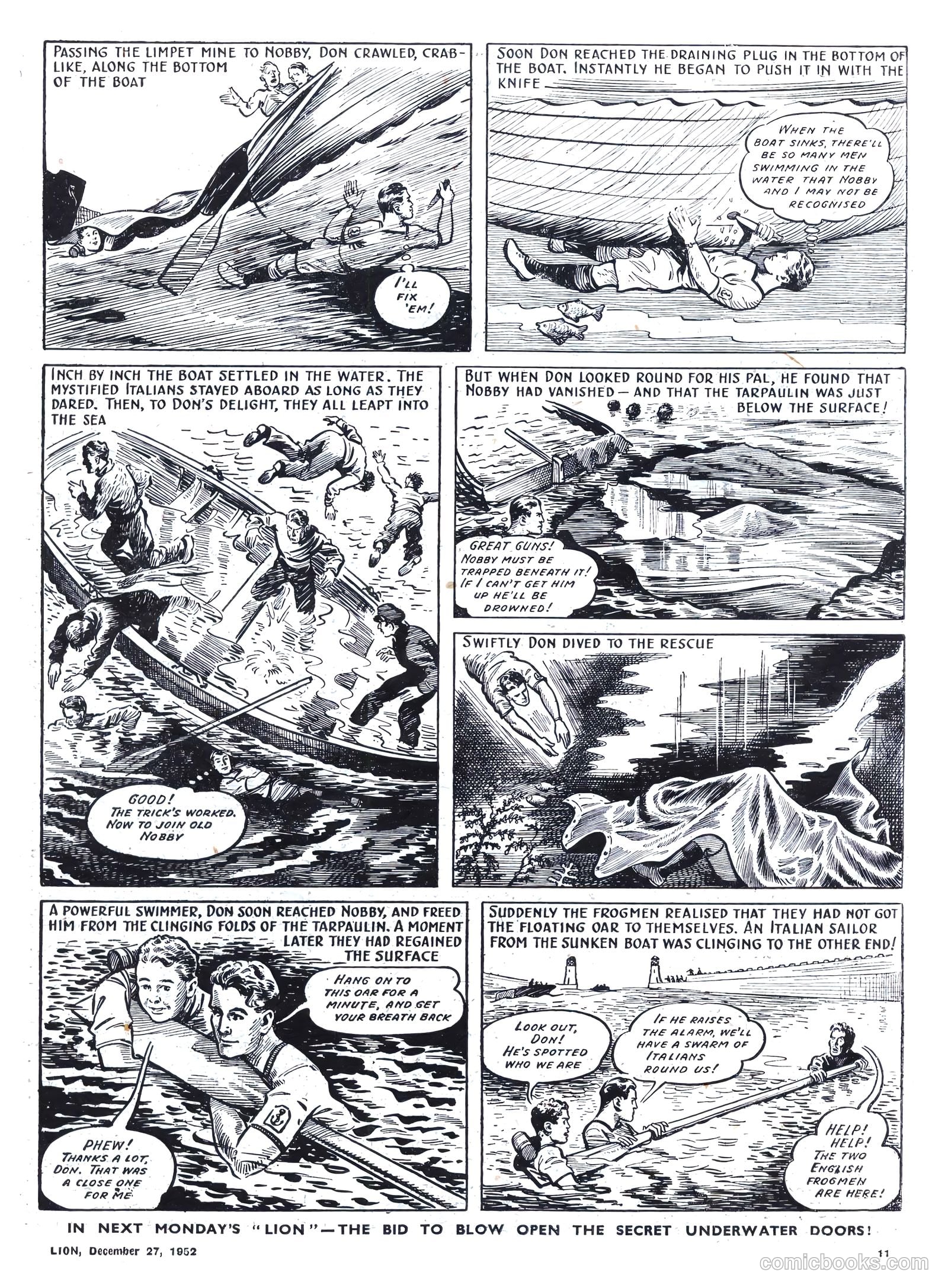 Lion #45 (1952) — page 11 of 20