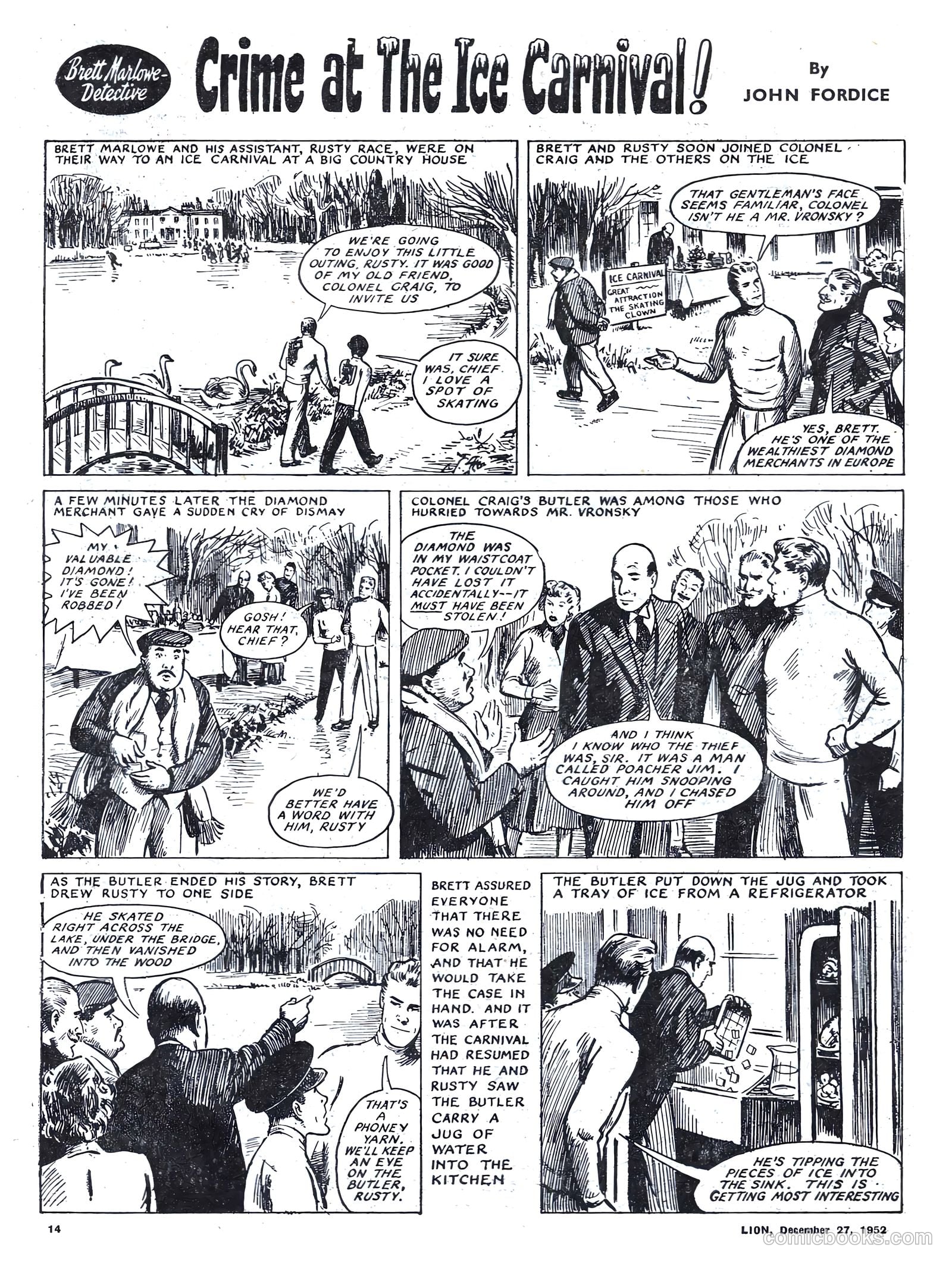 Lion #45 (1952) — page 14 of 20
