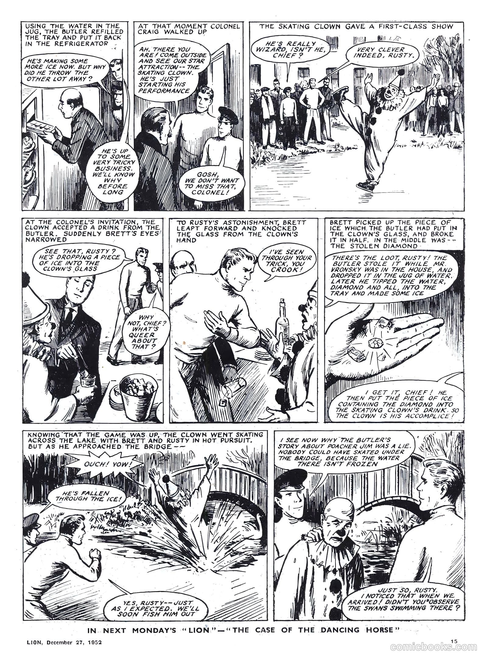 Lion #45 (1952) — page 15 of 20