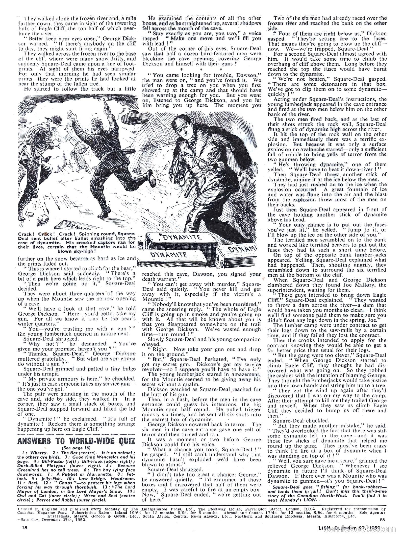 Lion #45 (1952) — page 18 of 20