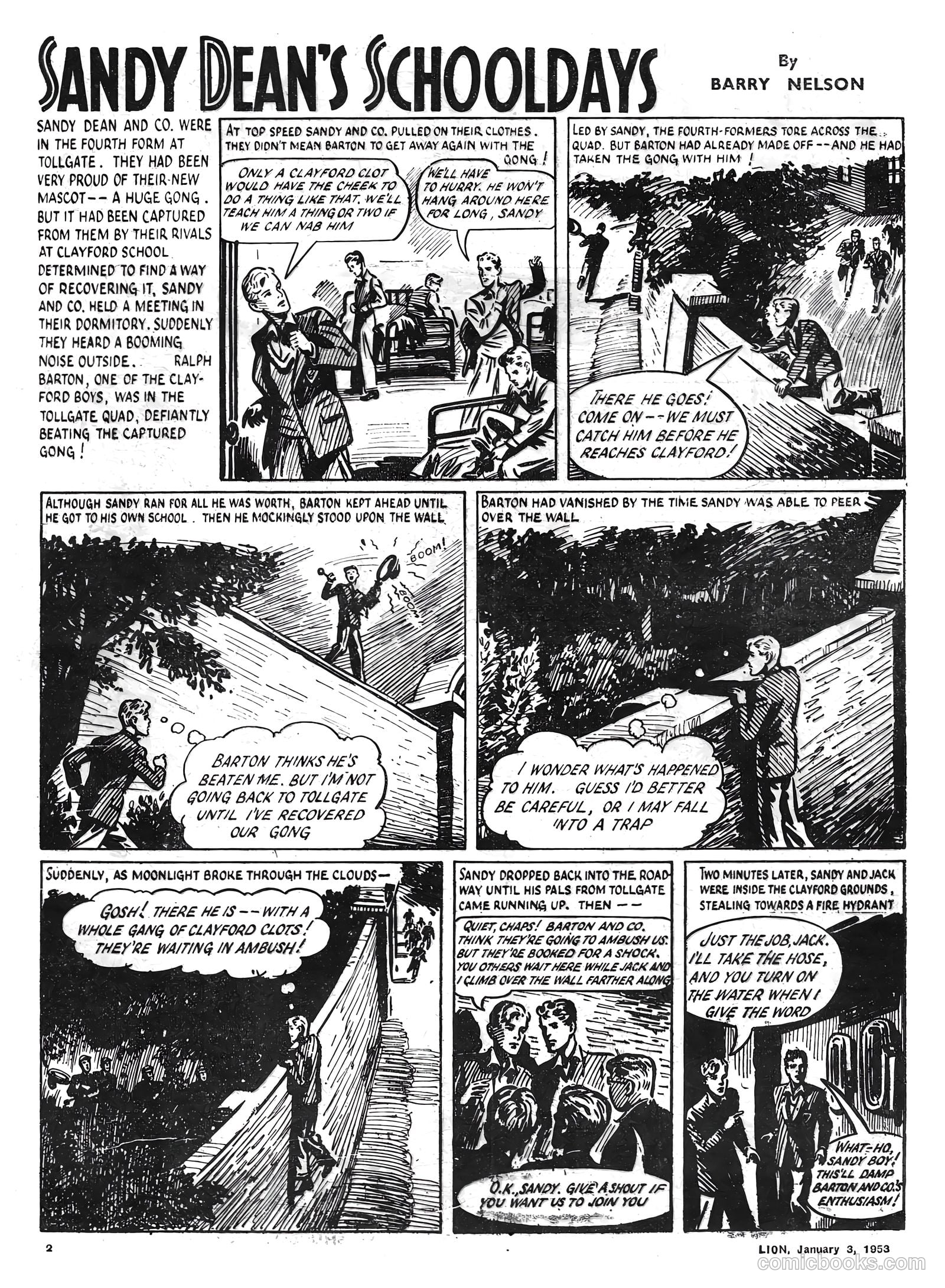 Lion #46 (1953) — page 2 of 20
