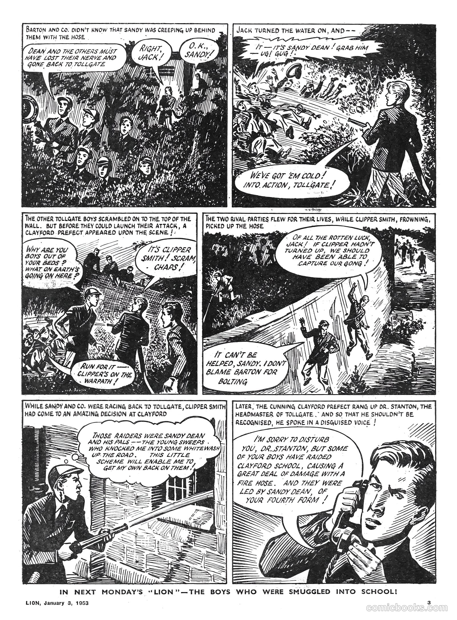 Lion #46 (1953) — page 3 of 20