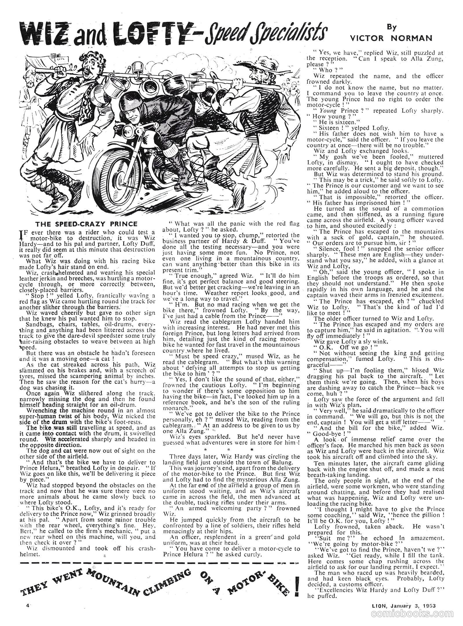 Lion #46 (1953) — page 4 of 20
