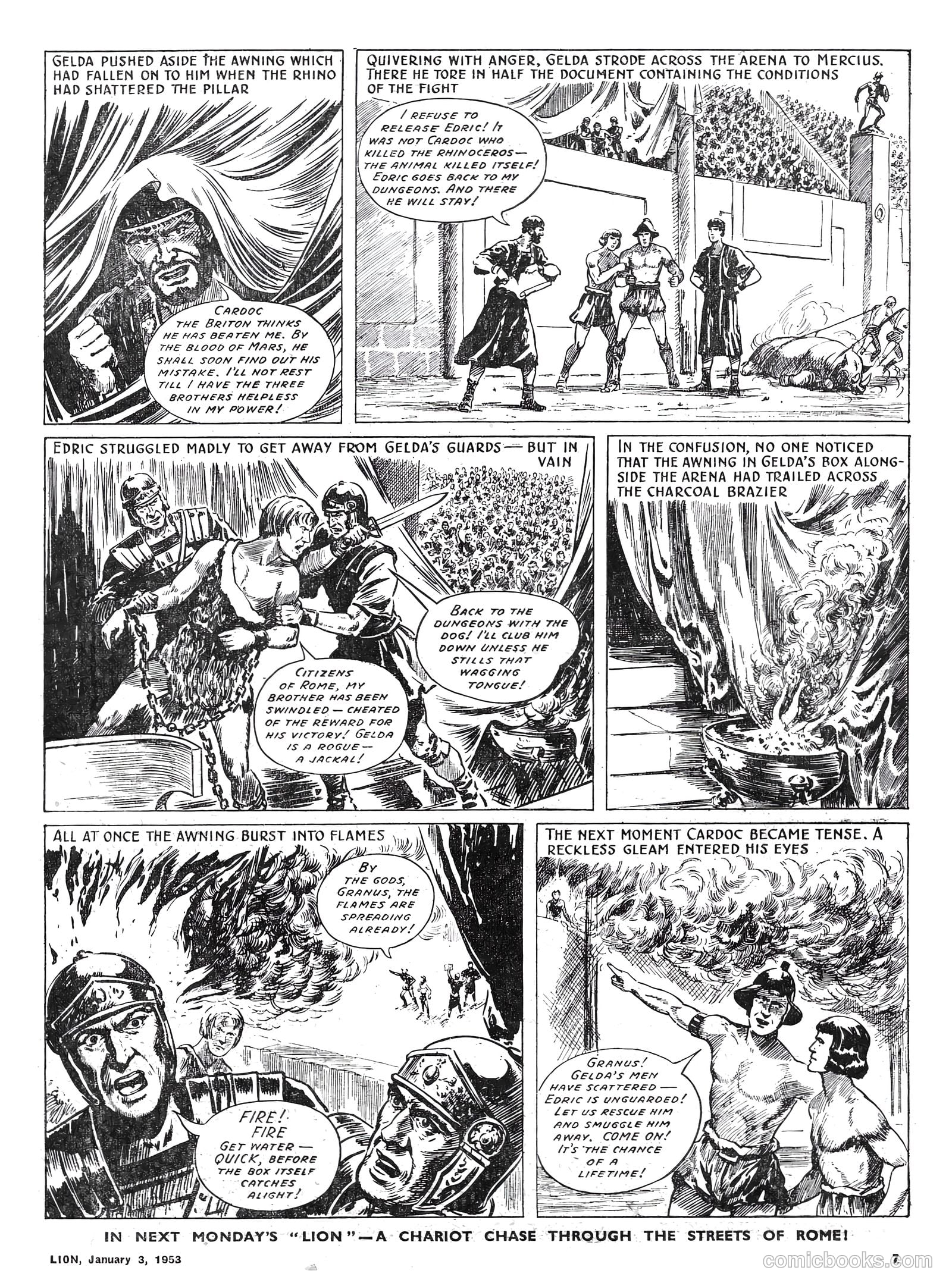 Lion #46 (1953) — page 7 of 20