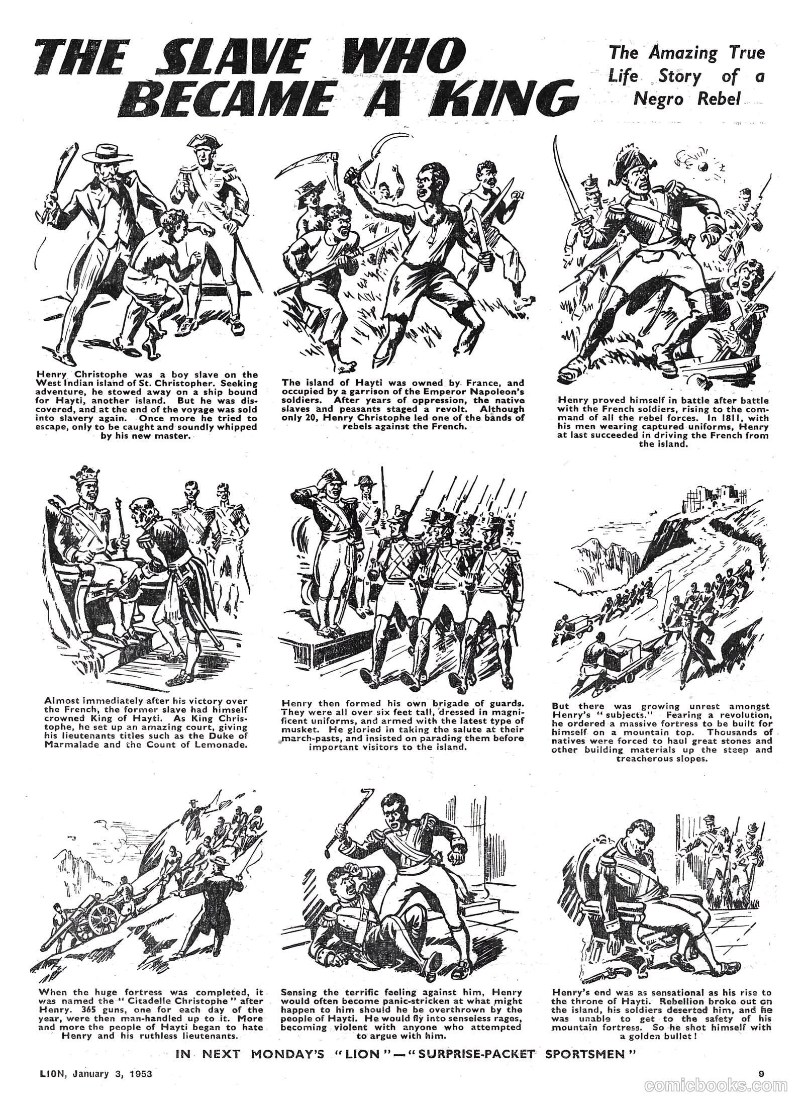 Lion #46 (1953) — page 9 of 20