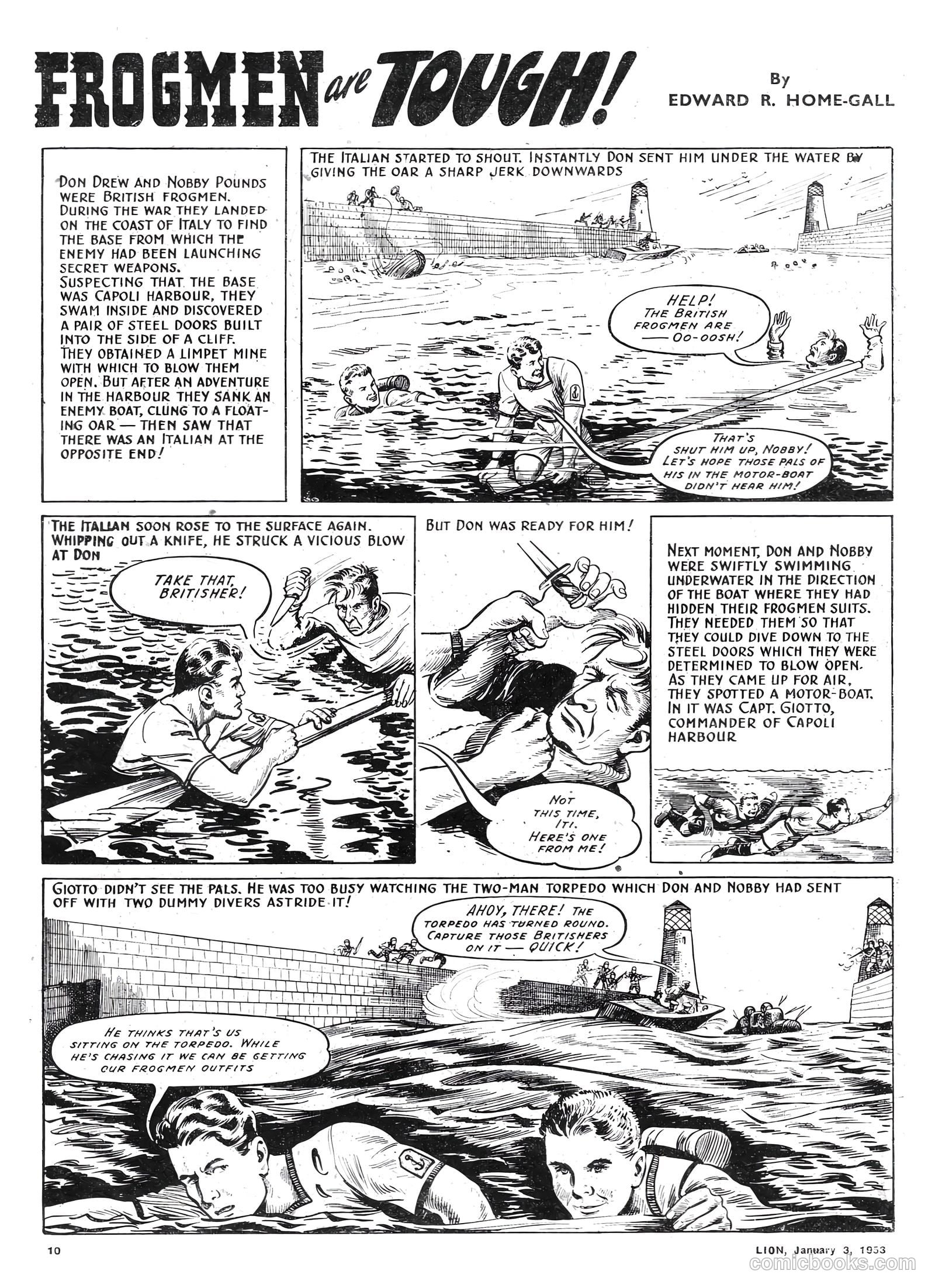Lion #46 (1953) — page 10 of 20