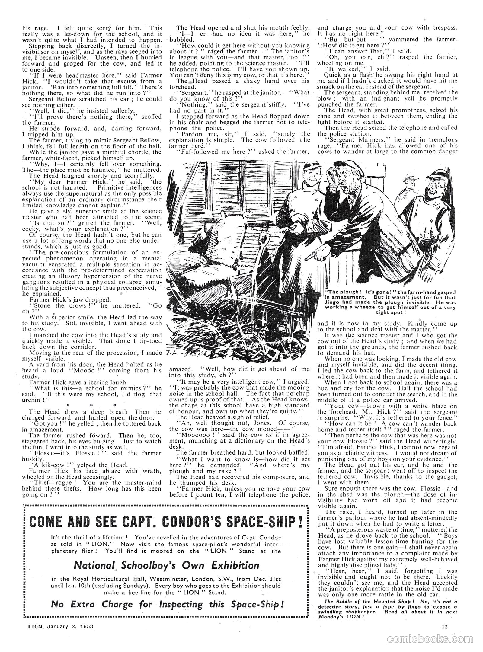 Lion #46 (1953) — page 13 of 20