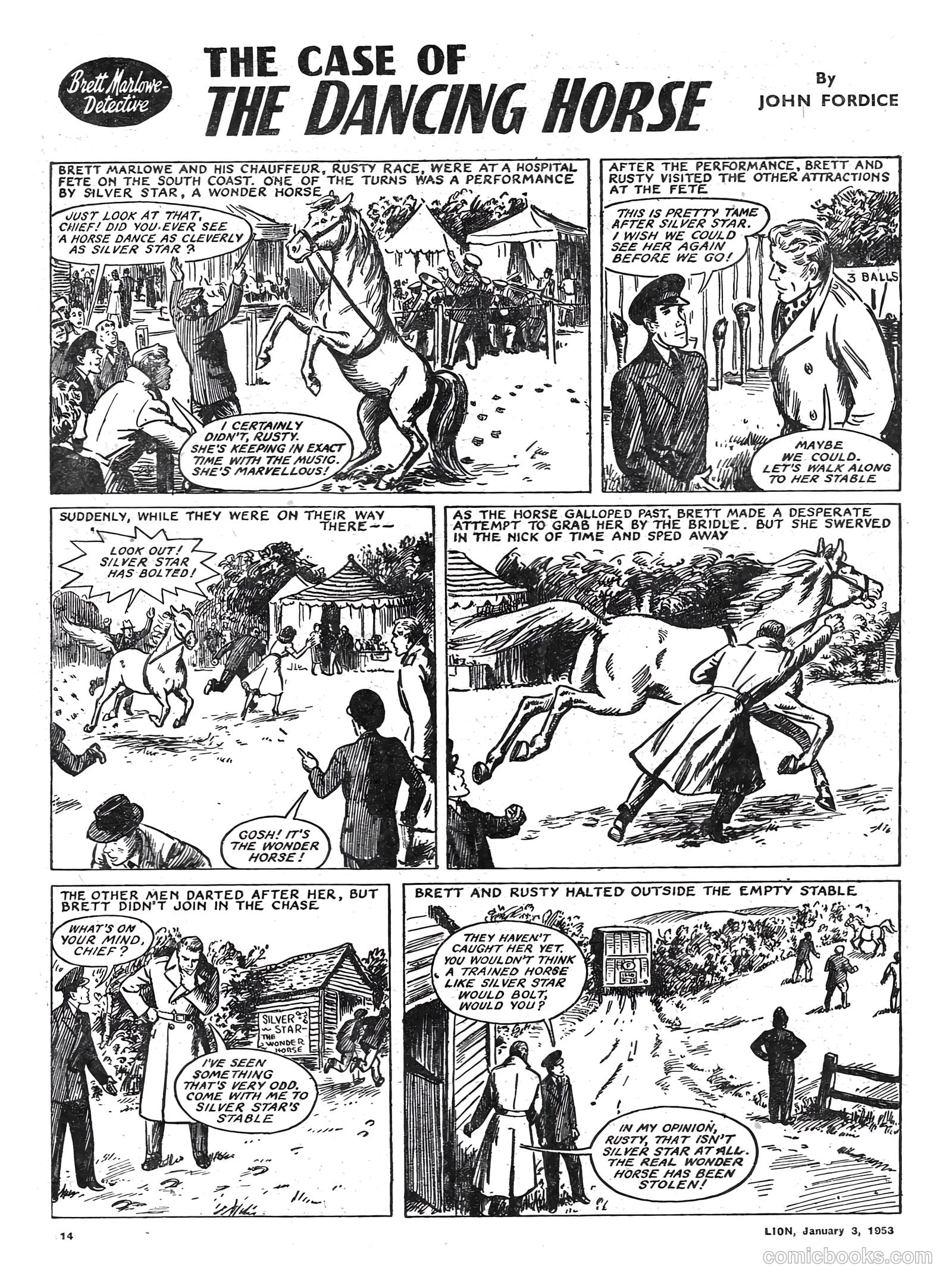 Lion #46 (1953) — page 14 of 20