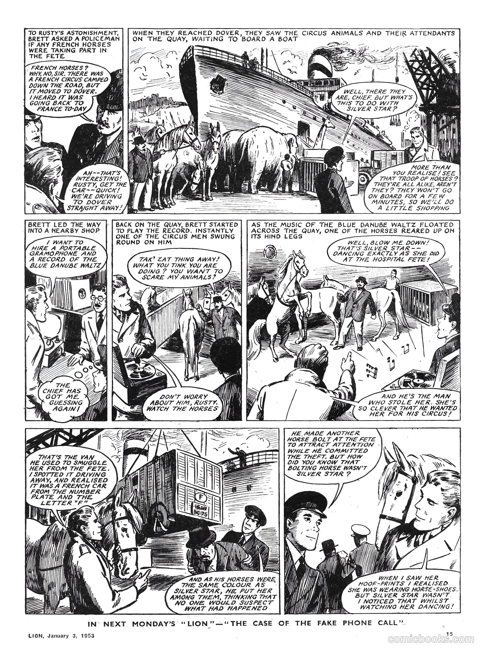 Lion #46 (1953) — page 15 of 20