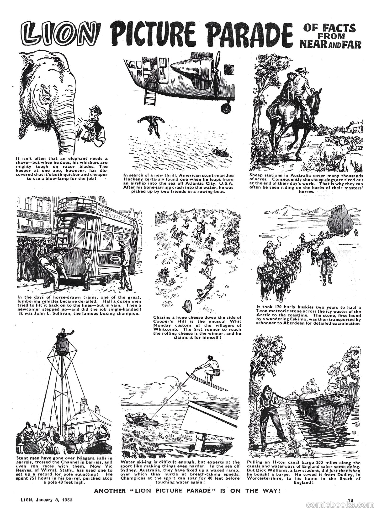 Lion #46 (1953) — page 19 of 20