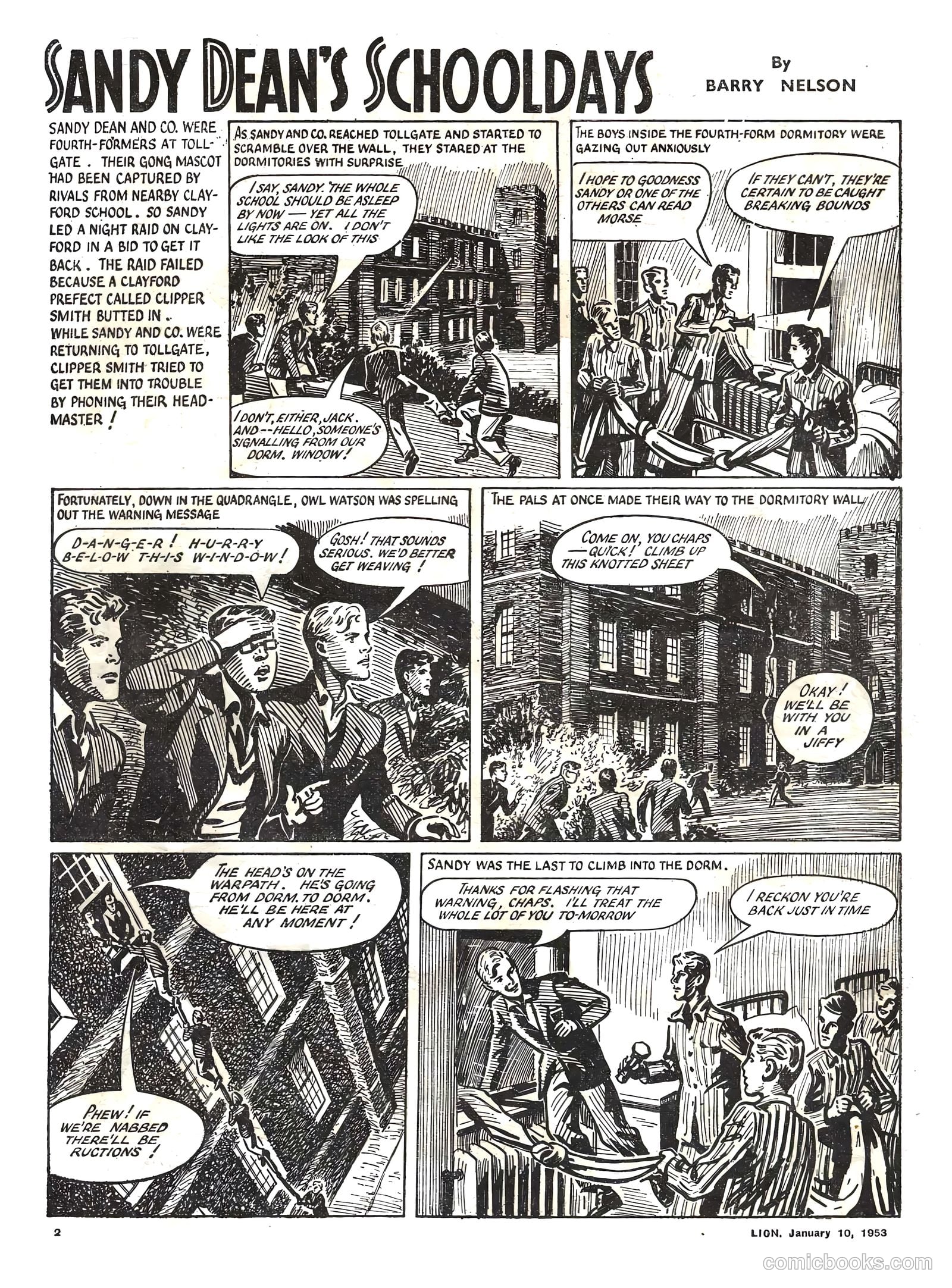 Lion #47 (1953) — page 2 of 20