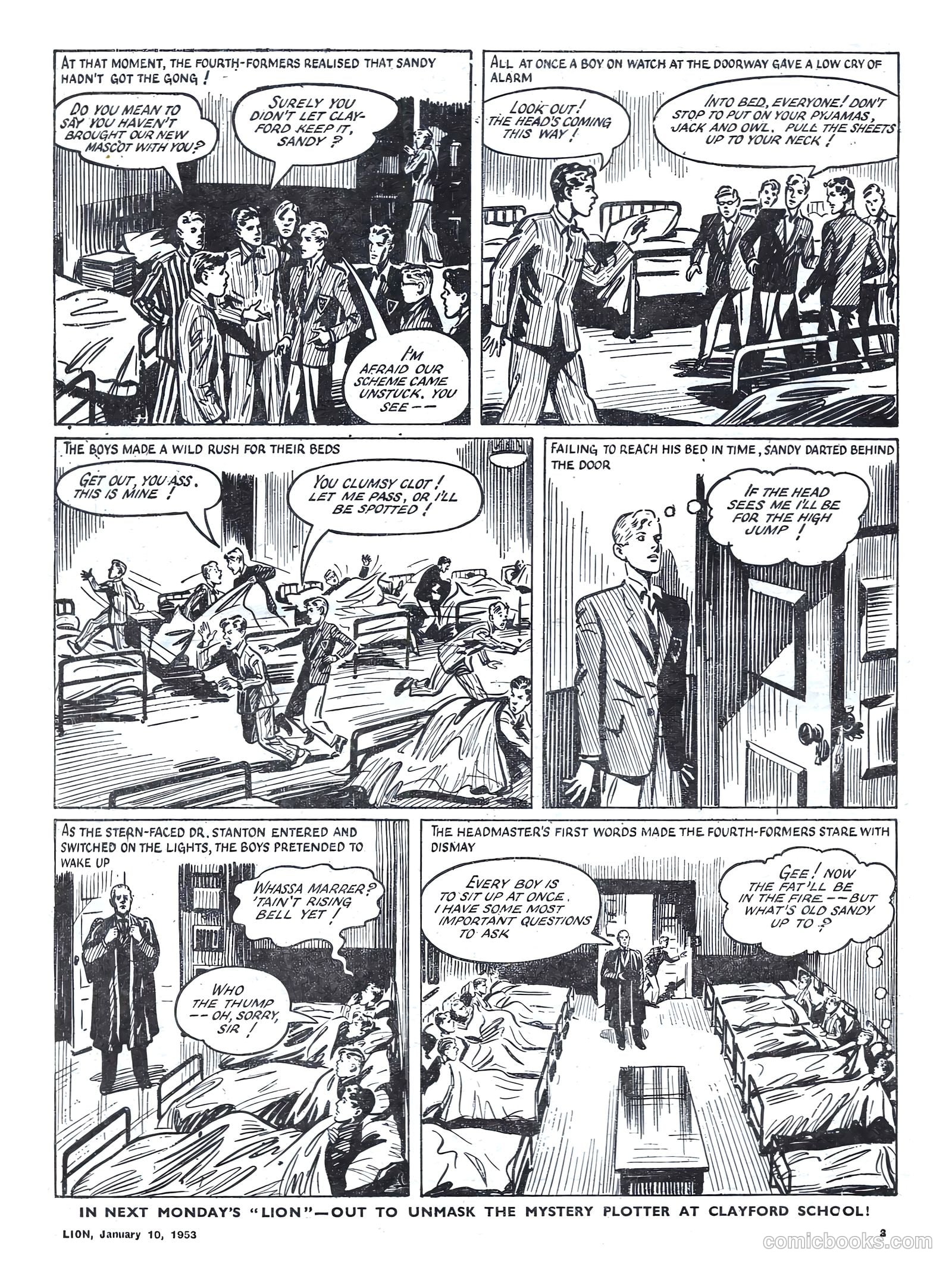 Lion #47 (1953) — page 3 of 20