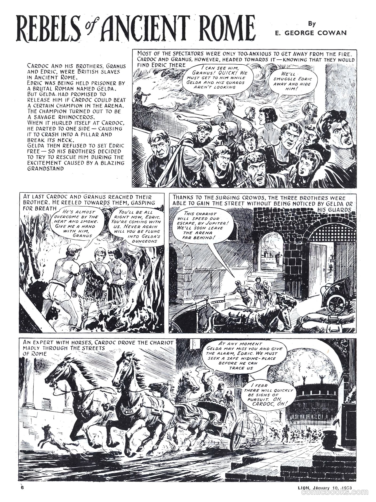 Lion #47 (1953) — page 6 of 20