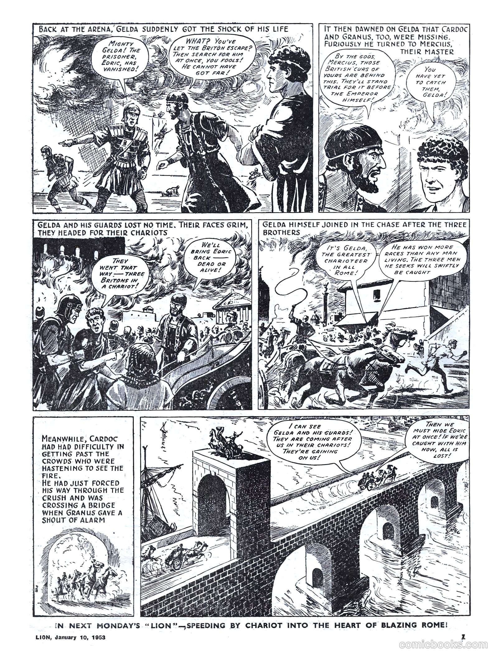 Lion #47 (1953) — page 7 of 20