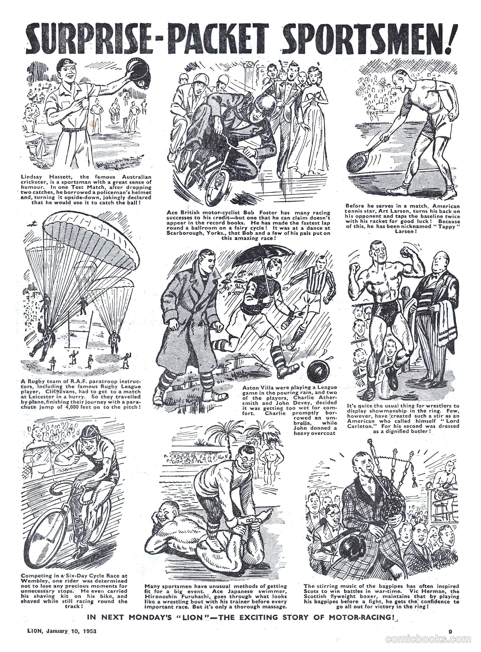 Lion #47 (1953) — page 9 of 20