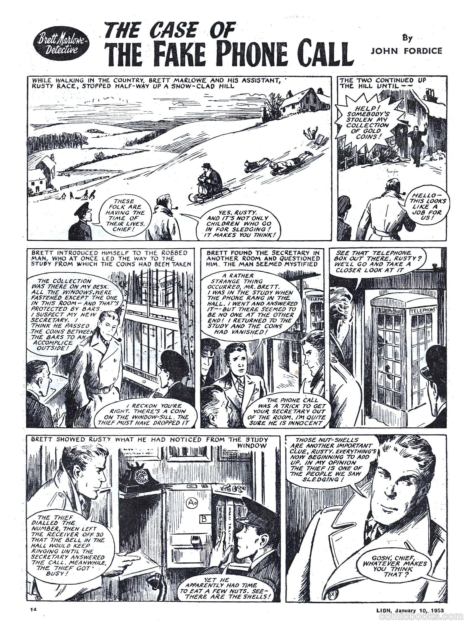 Lion #47 (1953) — page 14 of 20