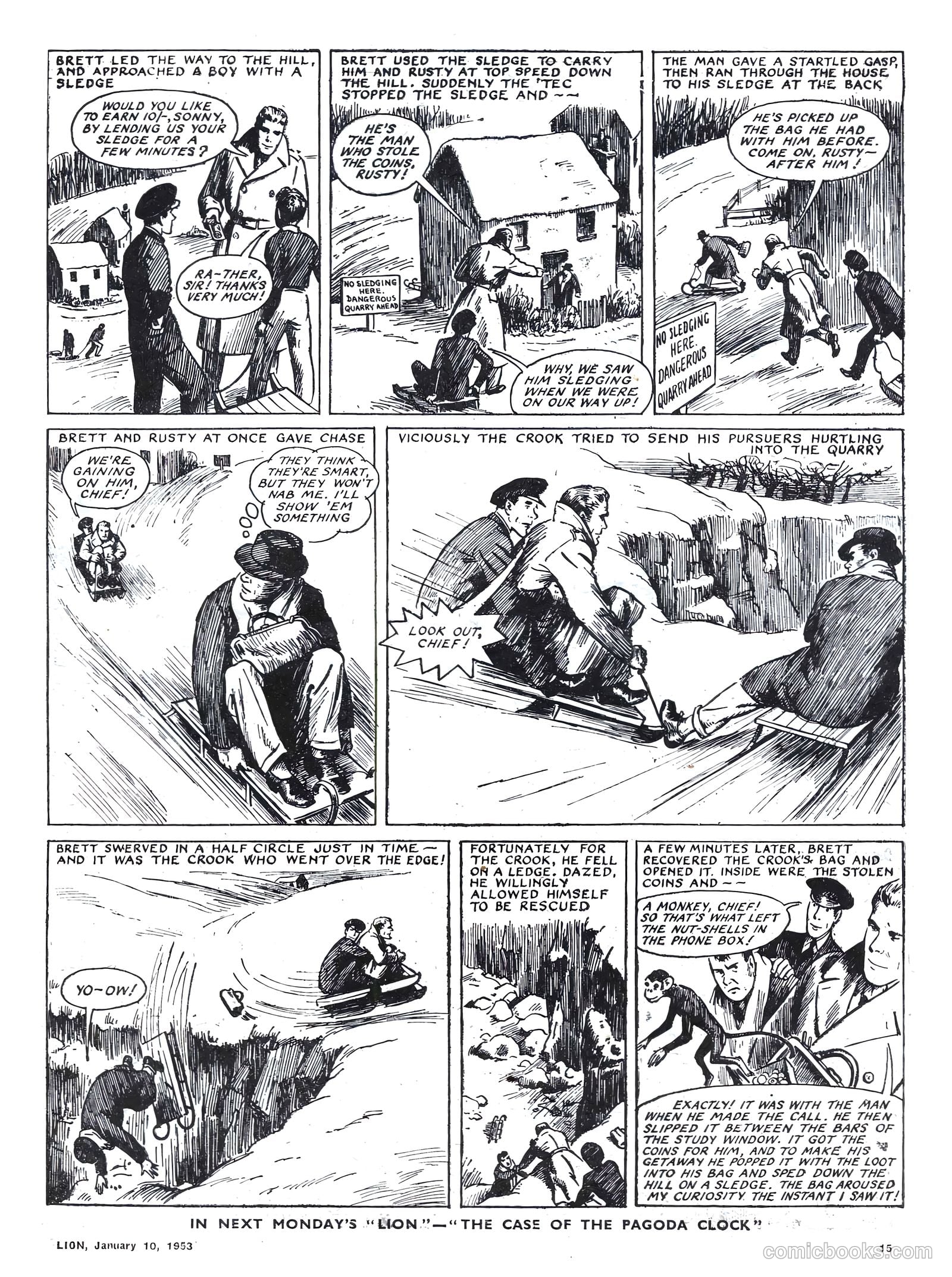 Lion #47 (1953) — page 15 of 20