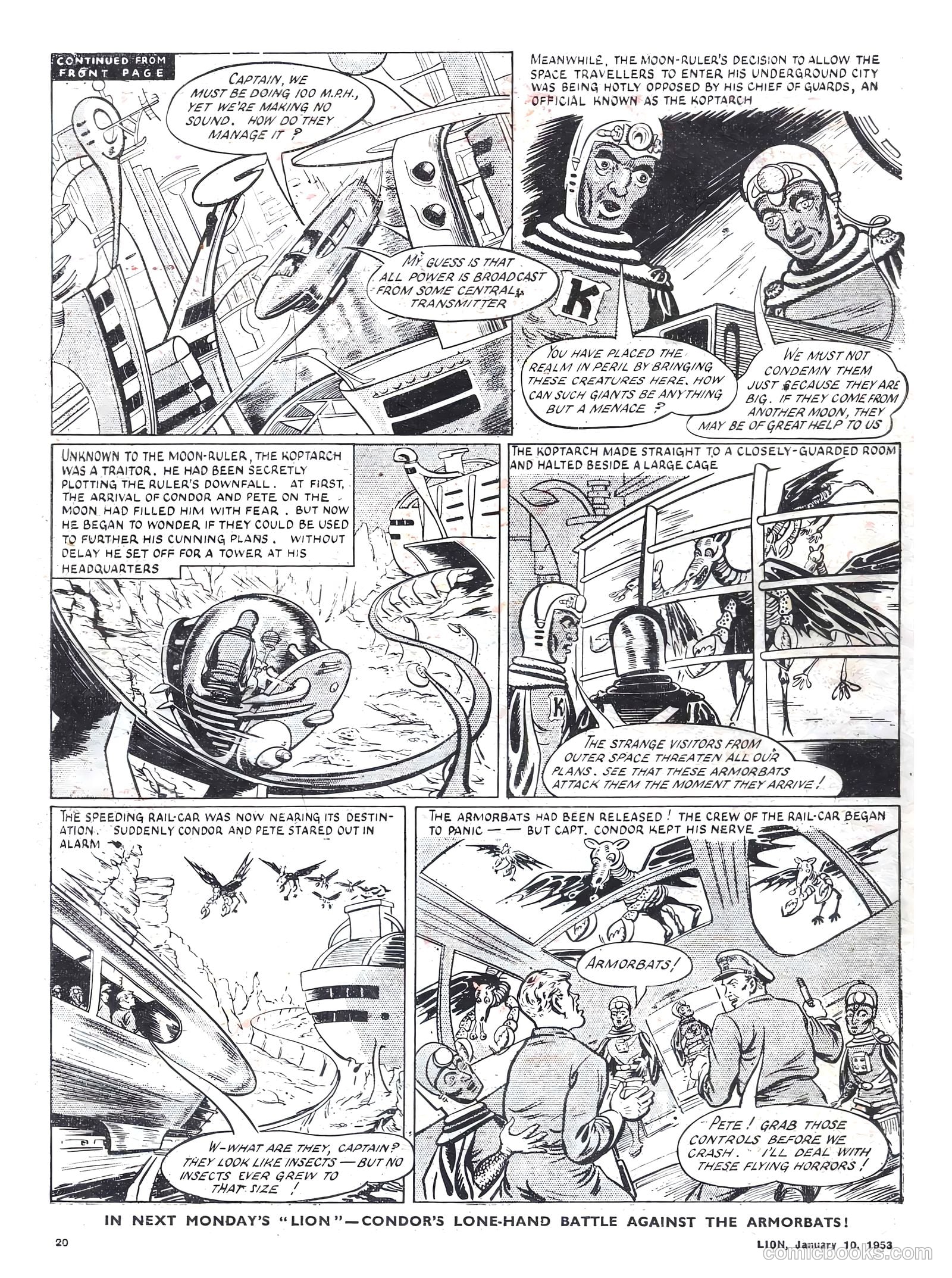 Lion #47 (1953) — page 20 of 20