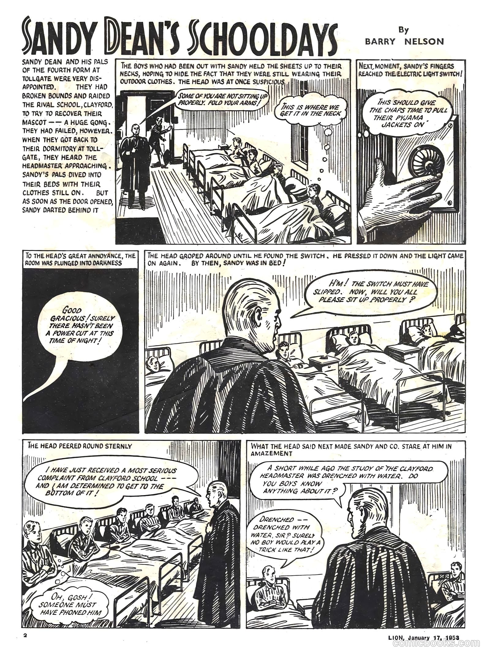 Lion #48 (1953) — page 2 of 20