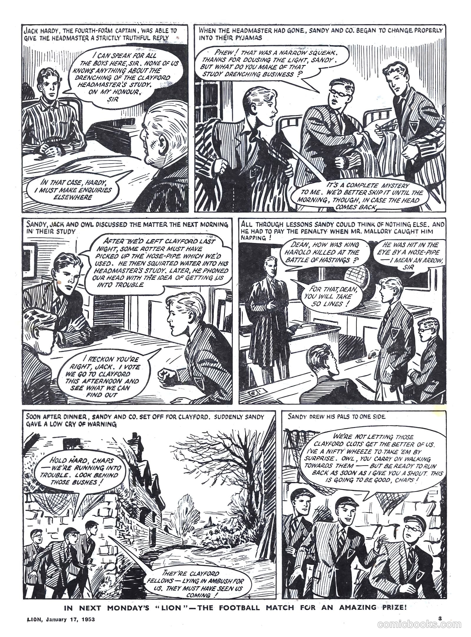 Lion #48 (1953) — page 3 of 20