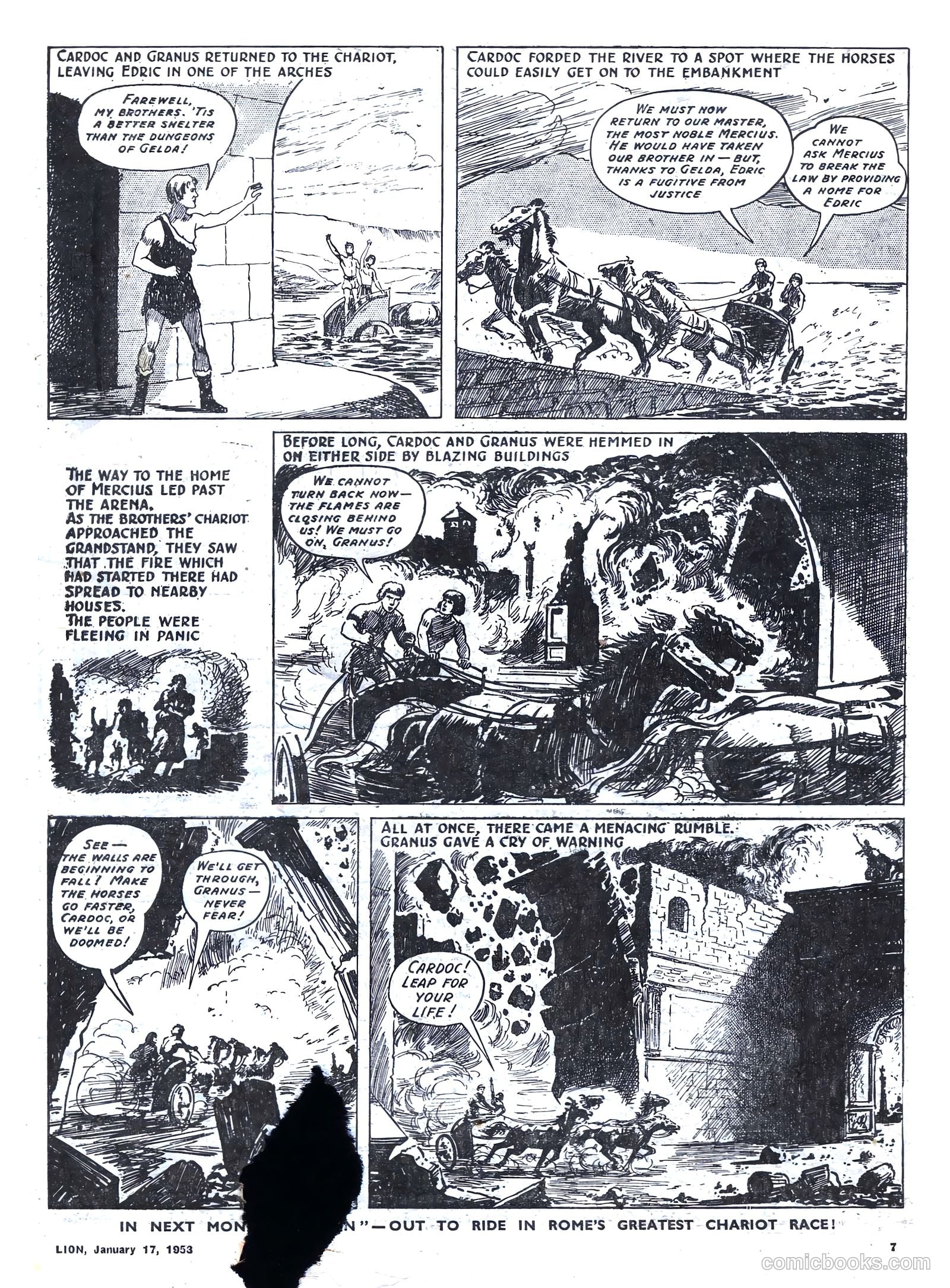 Lion #48 (1953) — page 7 of 20