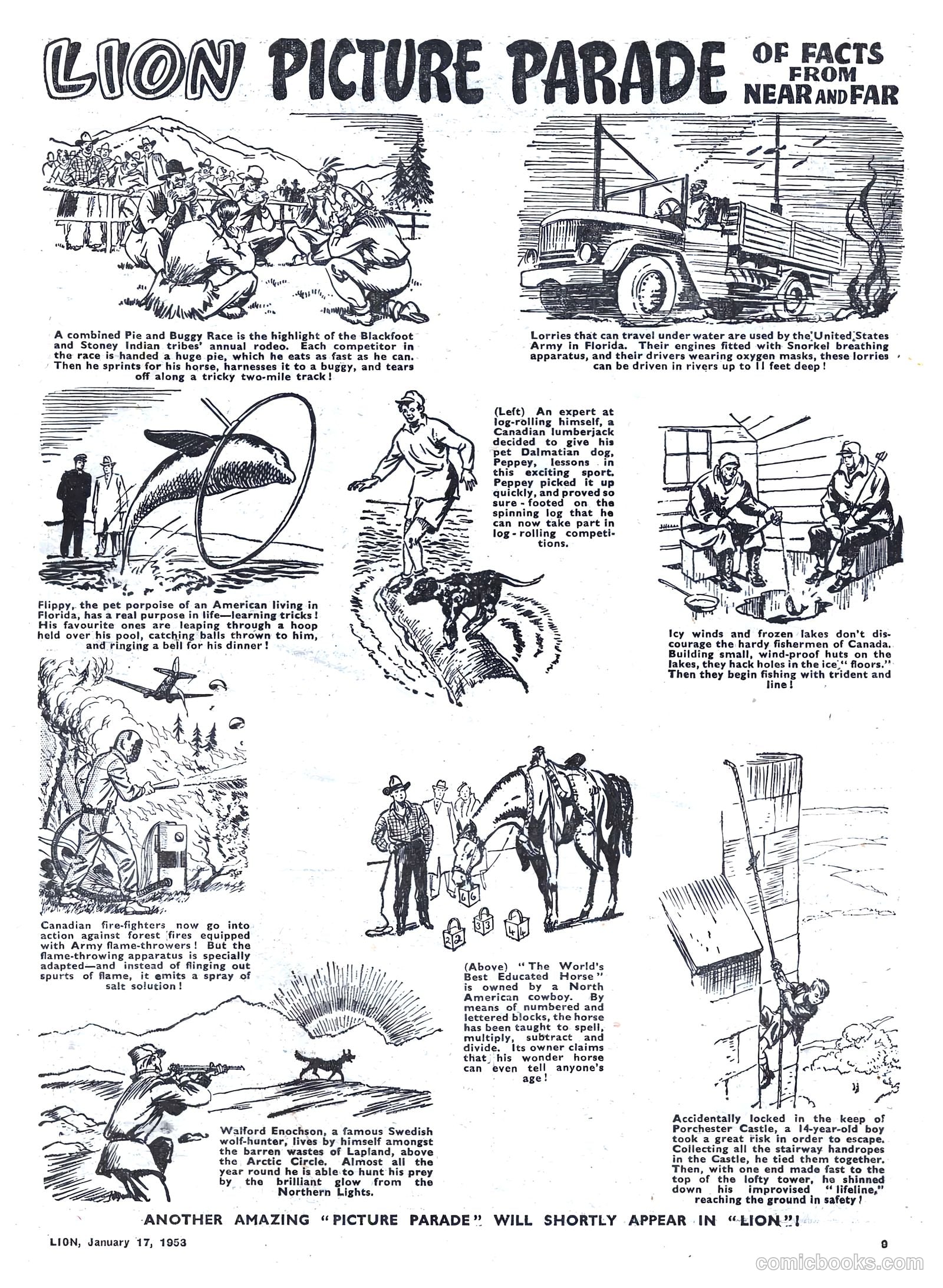 Lion #48 (1953) — page 9 of 20