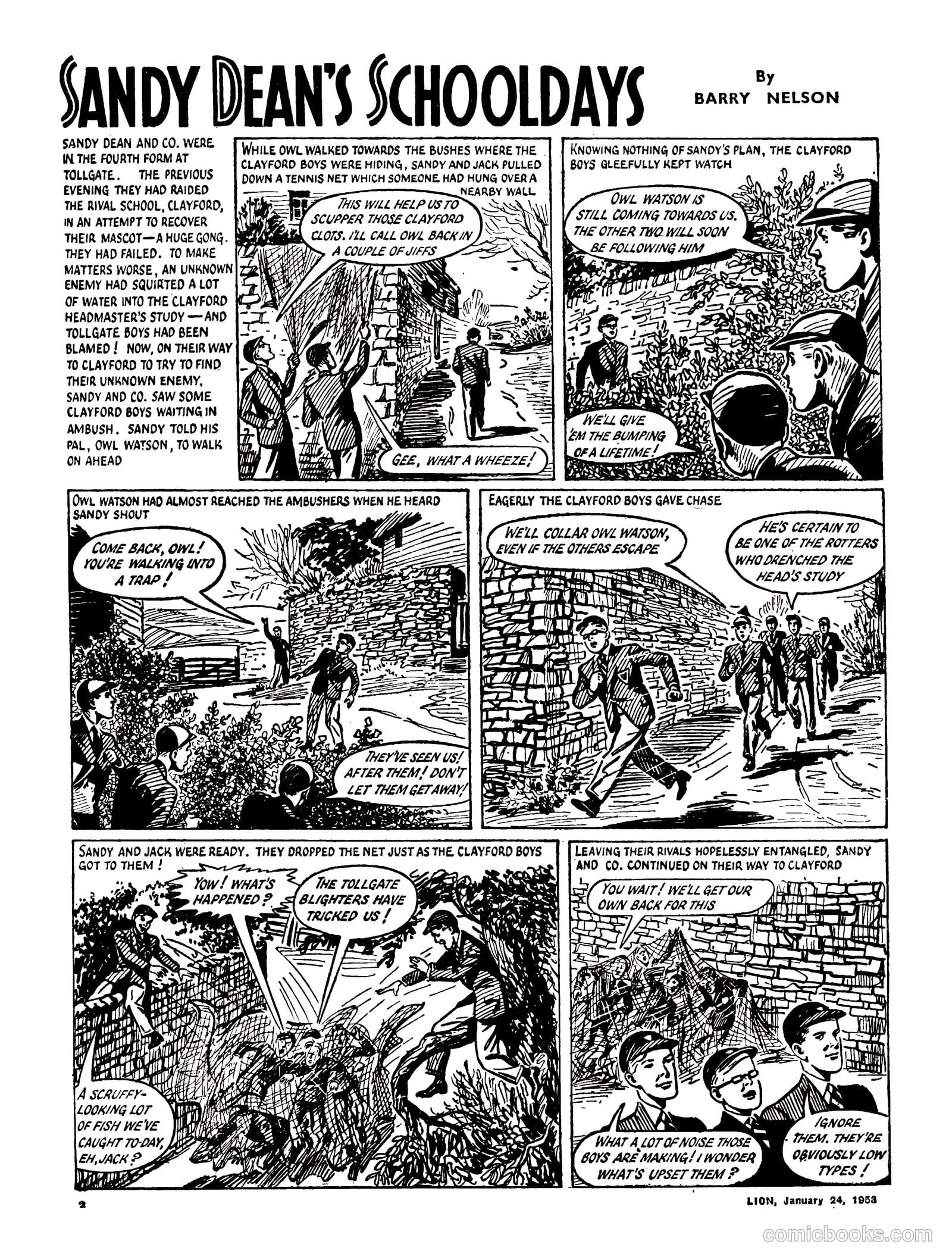 Lion #49 (1953) — page 2 of 20
