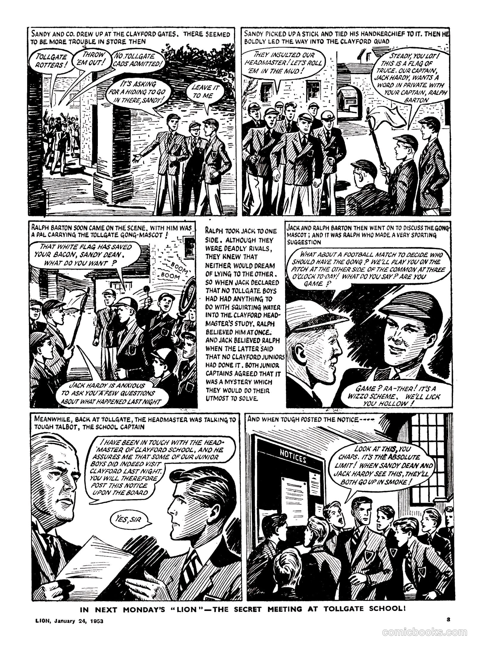 Lion #49 (1953) — page 3 of 20