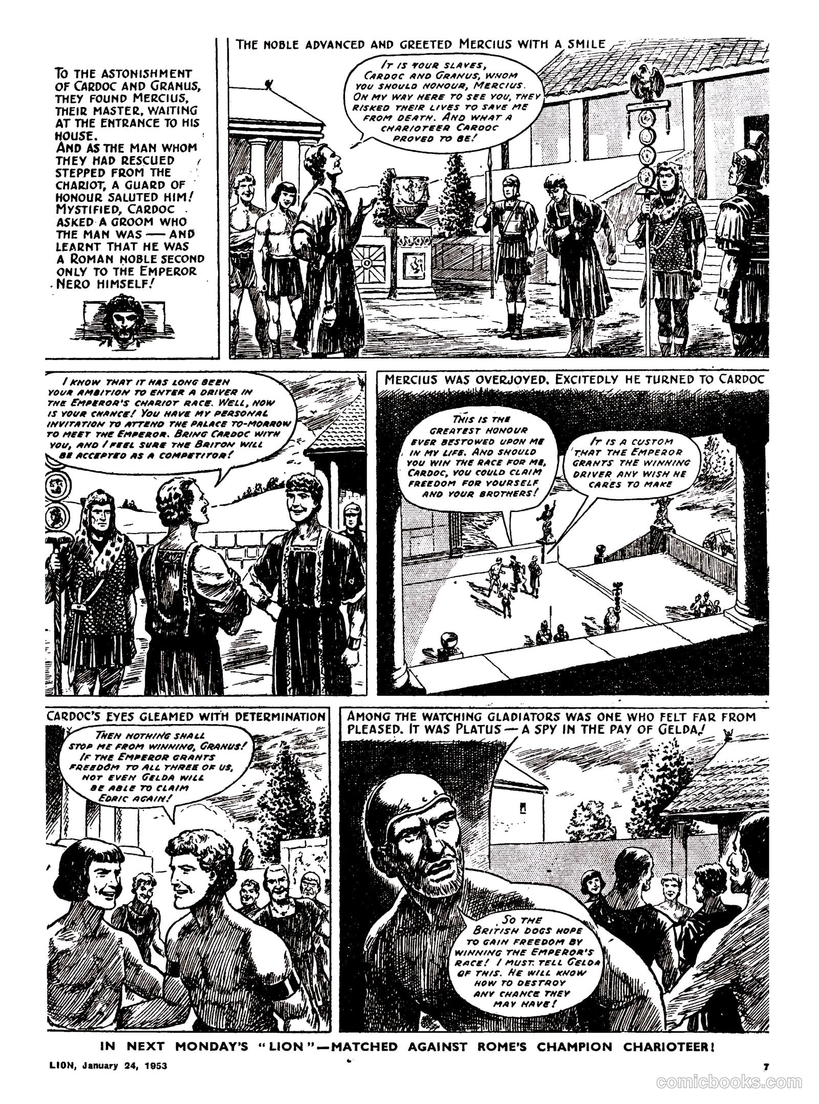 Lion #49 (1953) — page 7 of 20