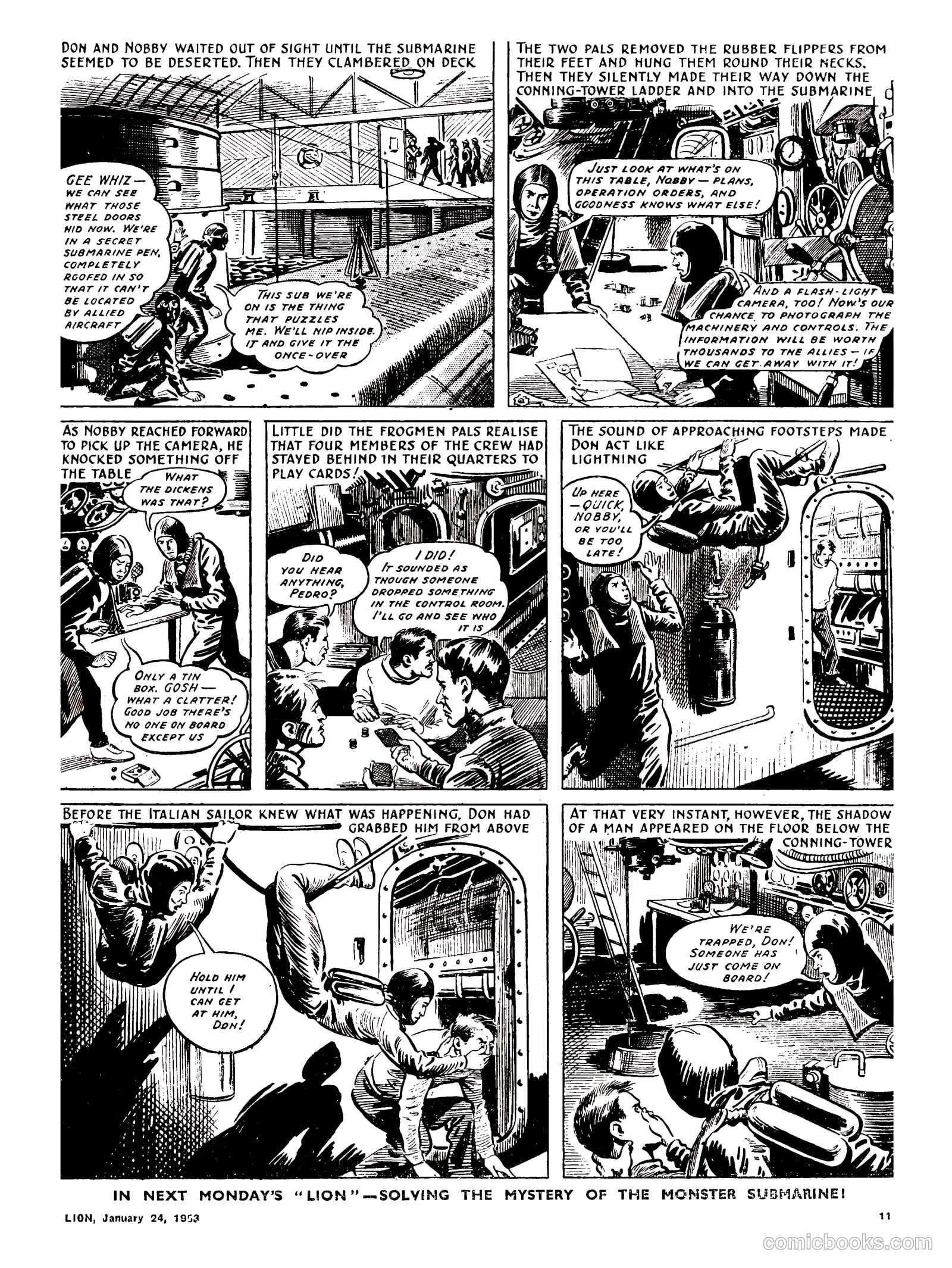Lion #49 (1953) — page 11 of 20